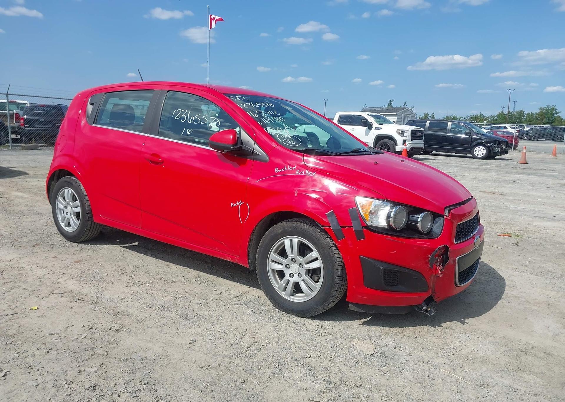 2016 CHEVROLET SONIC LT AUTO