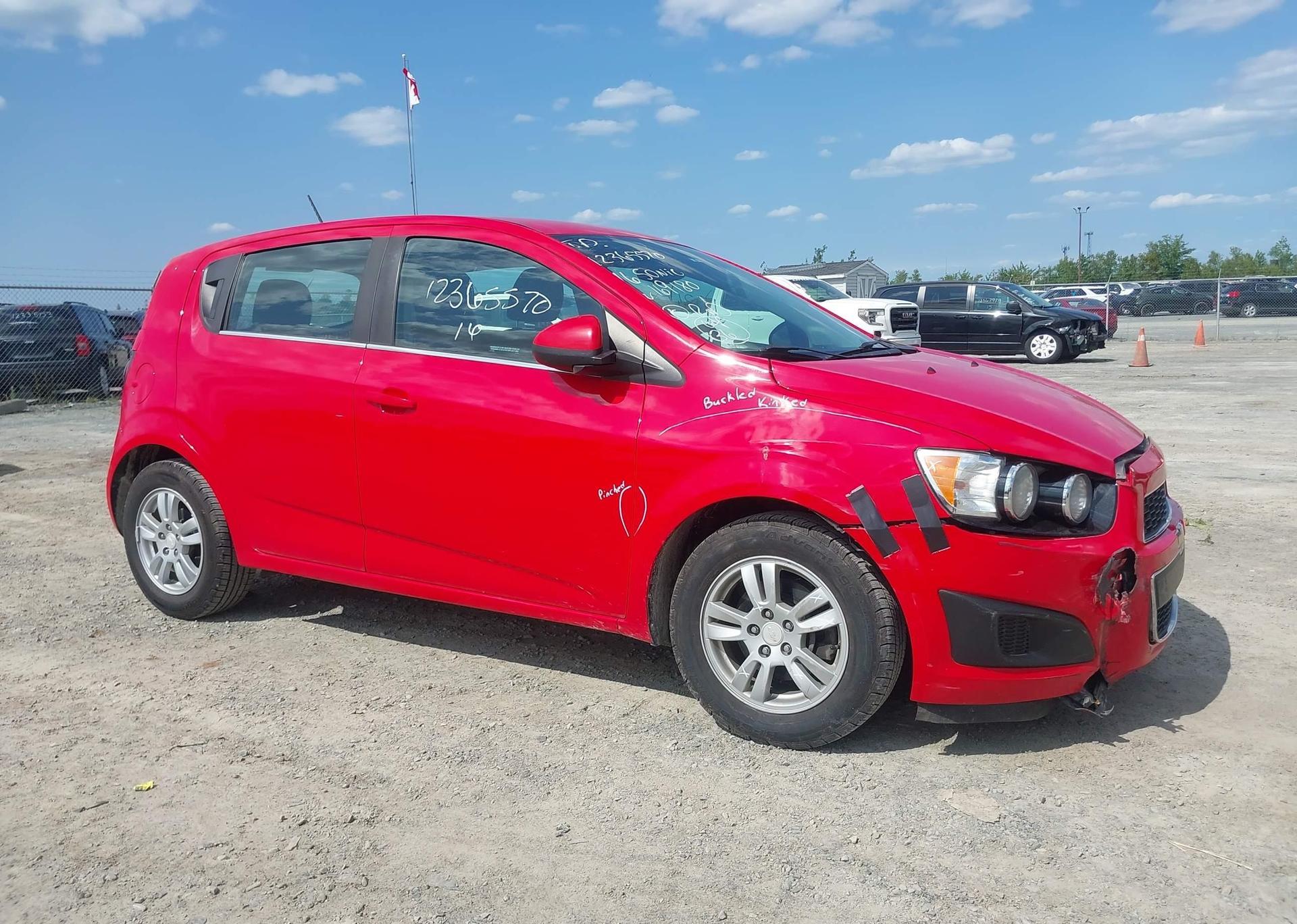 2016 CHEVROLET SONIC LT AUTO