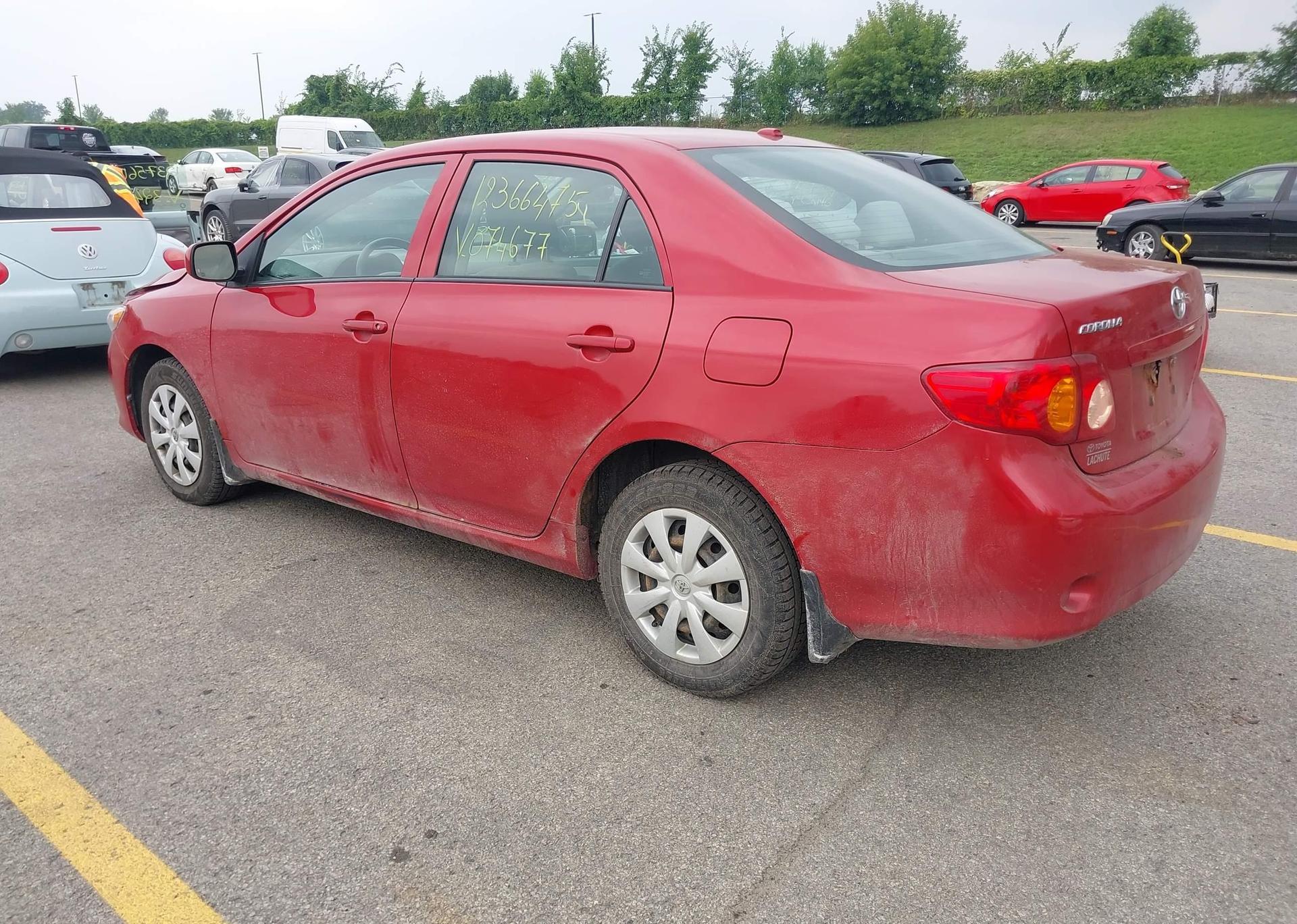 2009 TOYOTA COROLLA