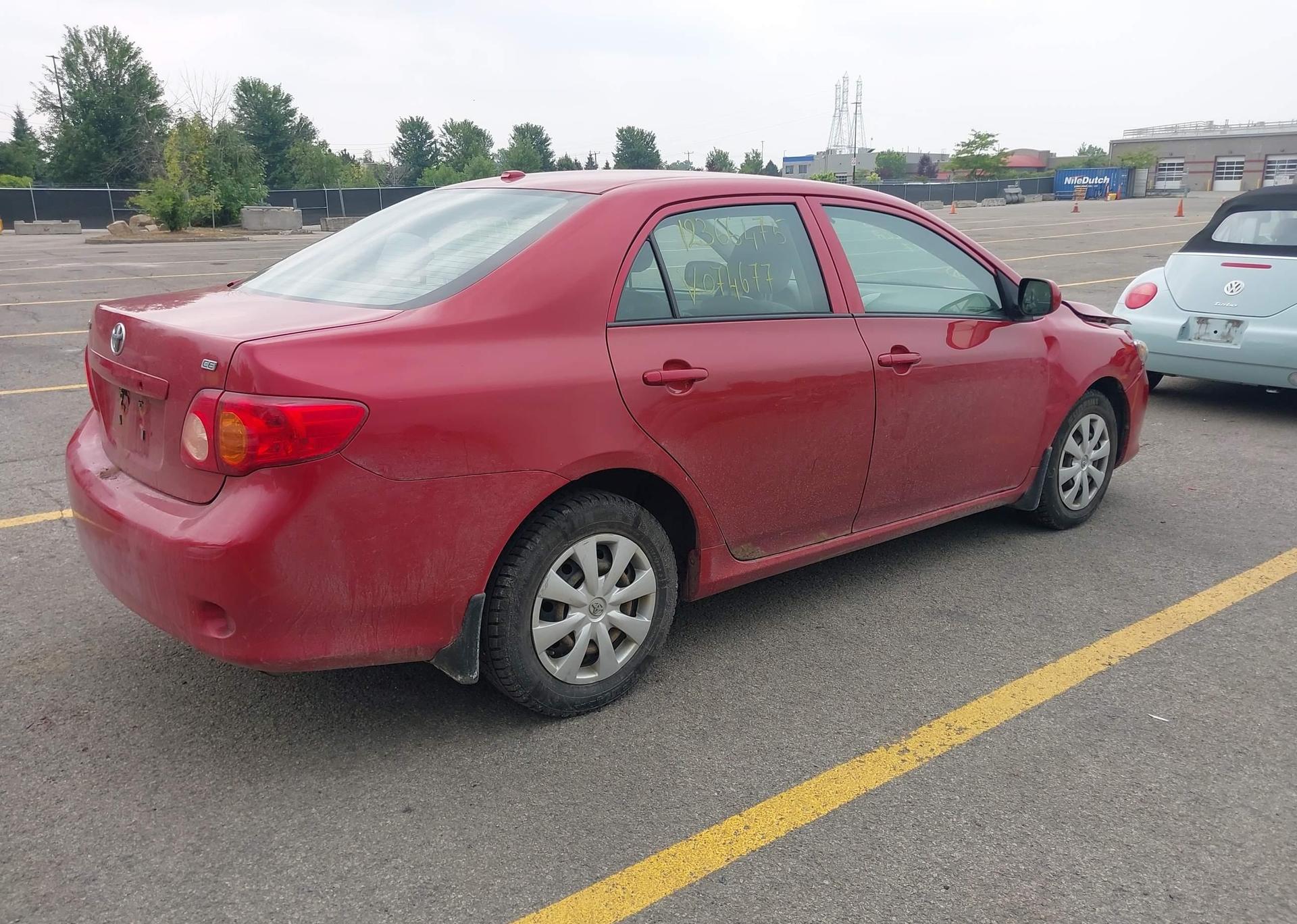 2009 TOYOTA COROLLA