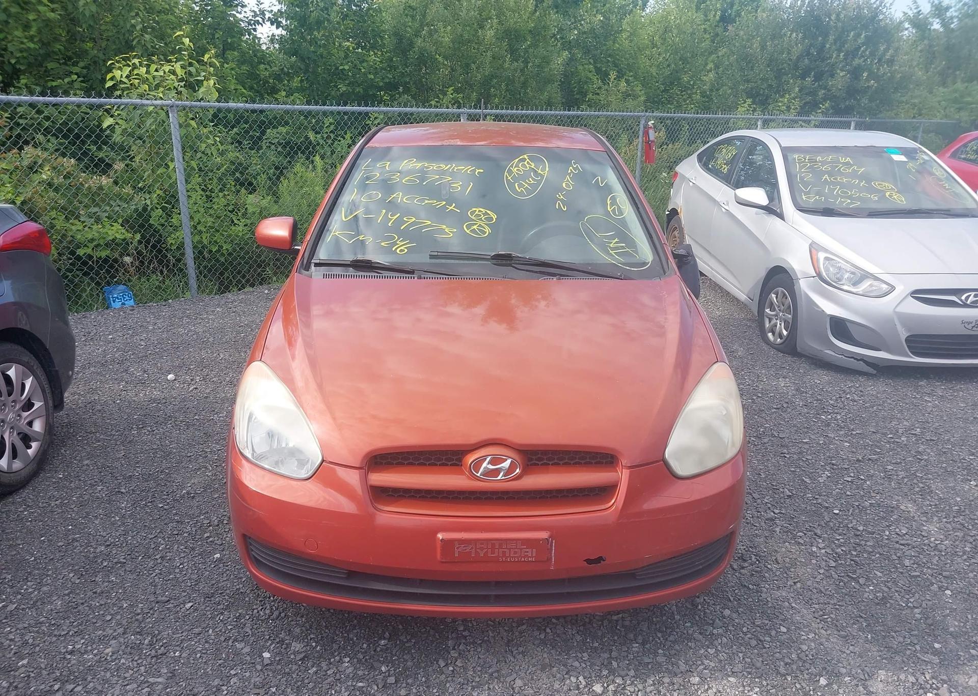 2010 HYUNDAI ACCENT SE