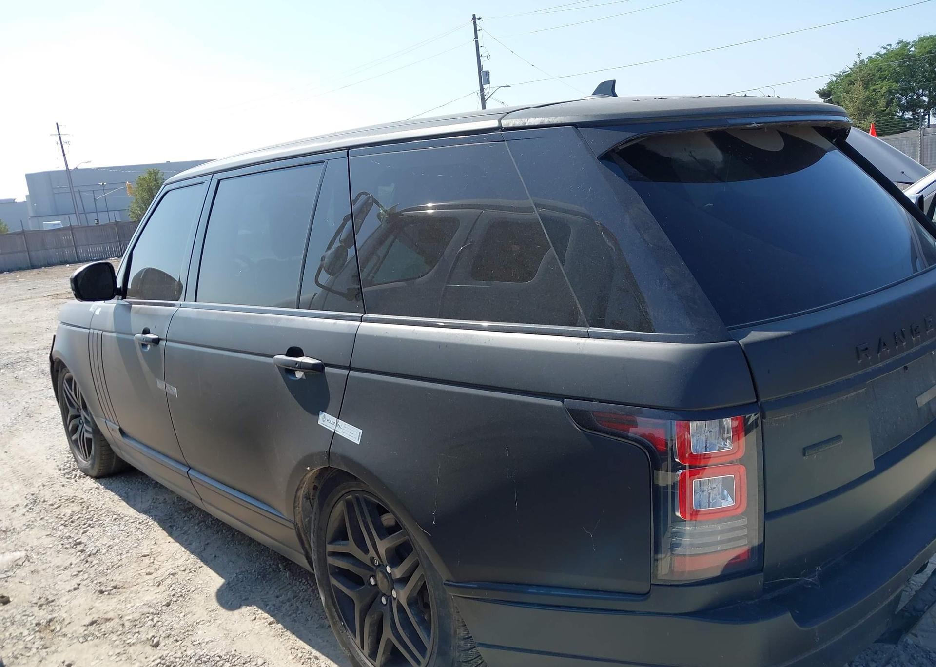2016 LAND ROVER RANGE ROVER 5.0L V8 SUPERCHARGED