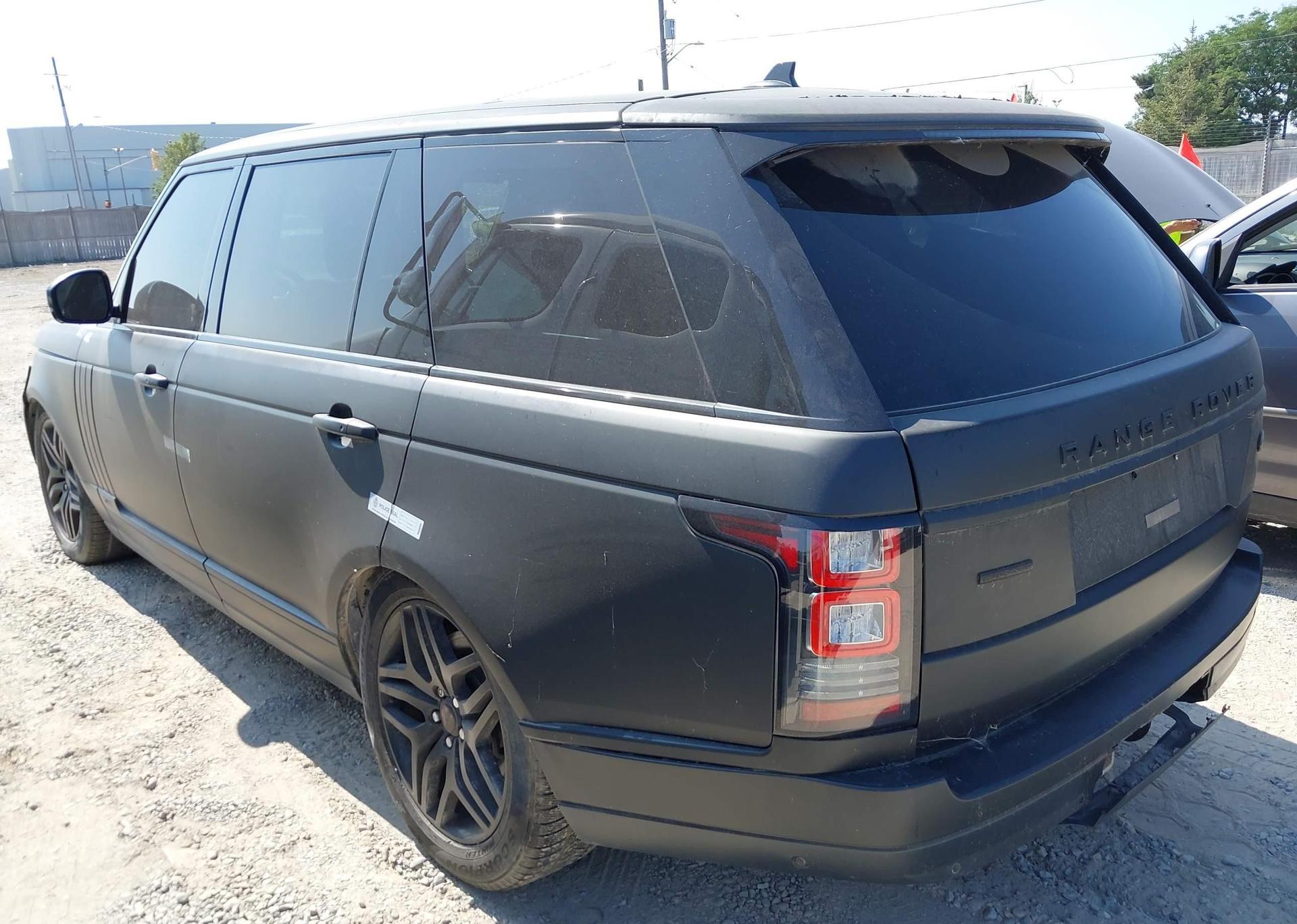 2016 LAND ROVER RANGE ROVER 5.0L V8 SUPERCHARGED