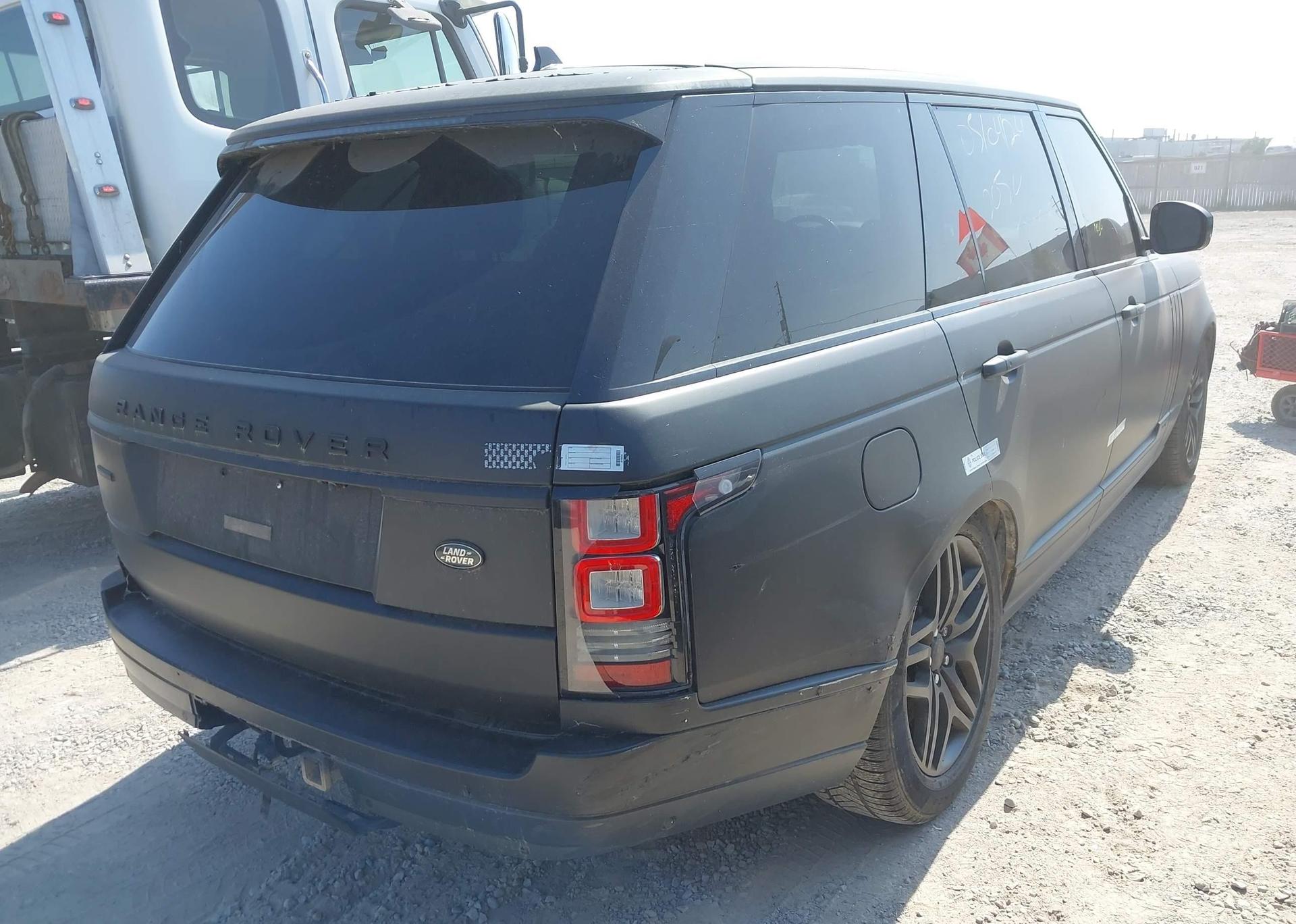 2016 LAND ROVER RANGE ROVER 5.0L V8 SUPERCHARGED