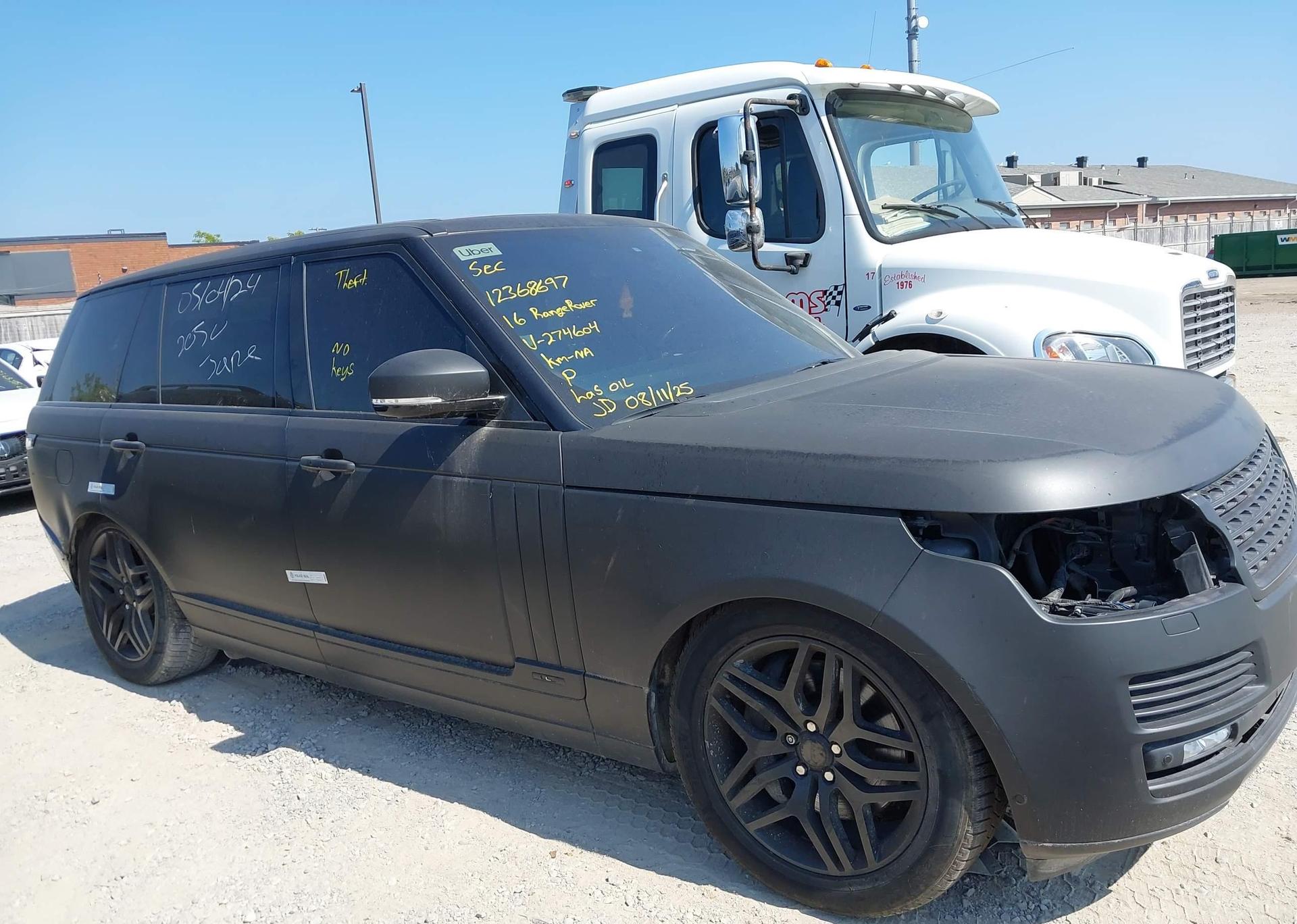 2016 LAND ROVER RANGE ROVER 5.0L V8 SUPERCHARGED
