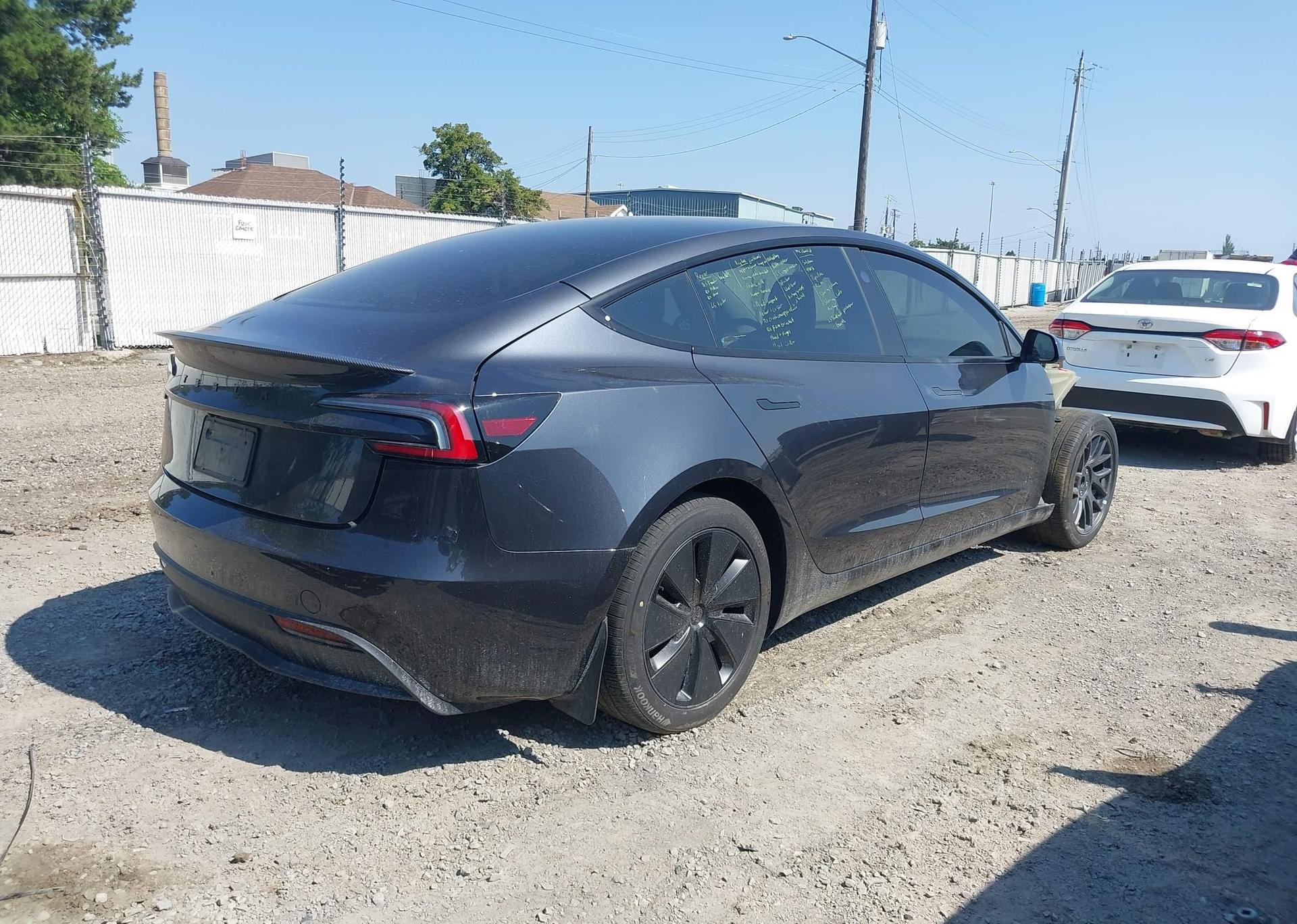 2024 TESLA MODEL 3 RWD