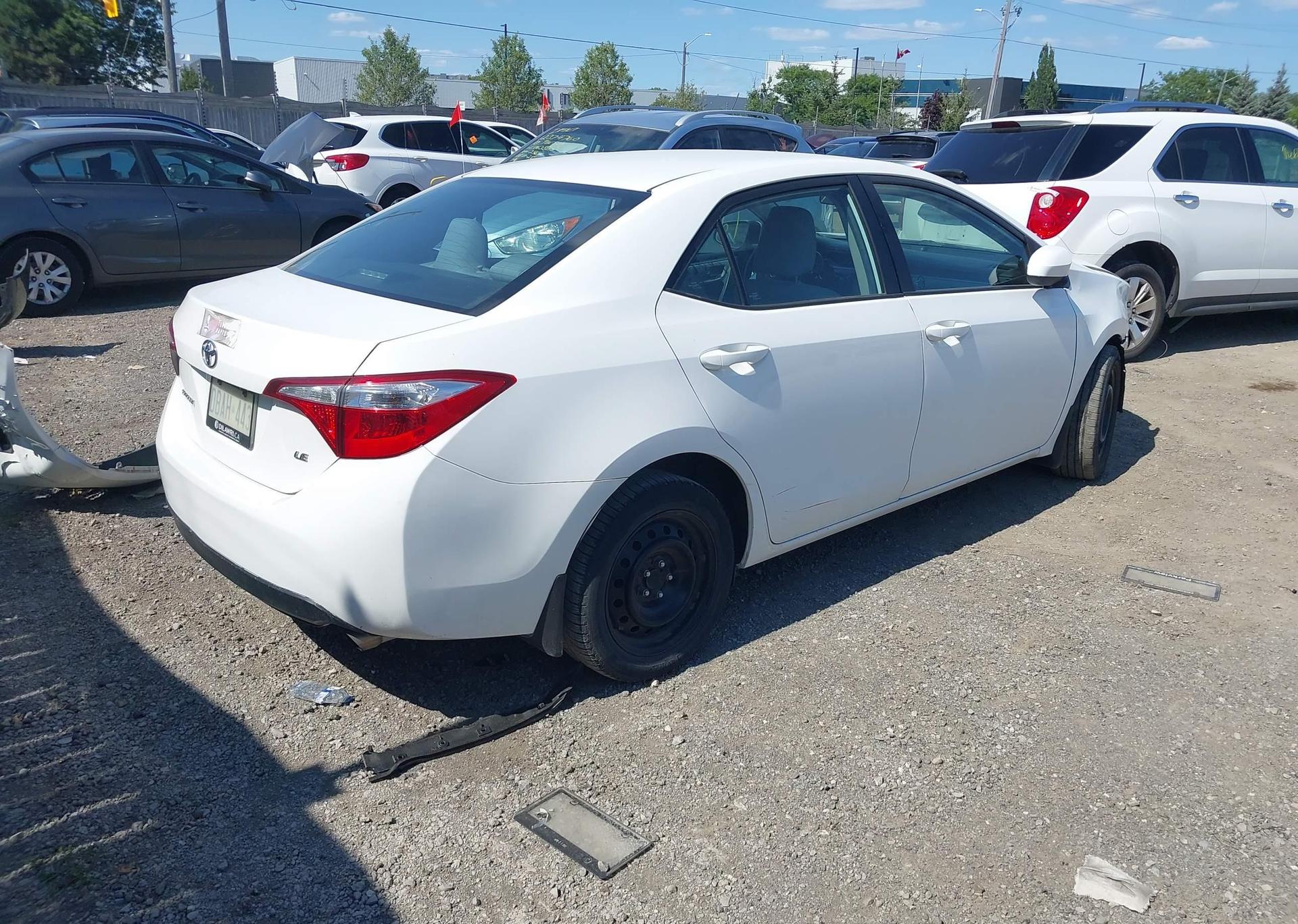 2016 TOYOTA COROLLA LE