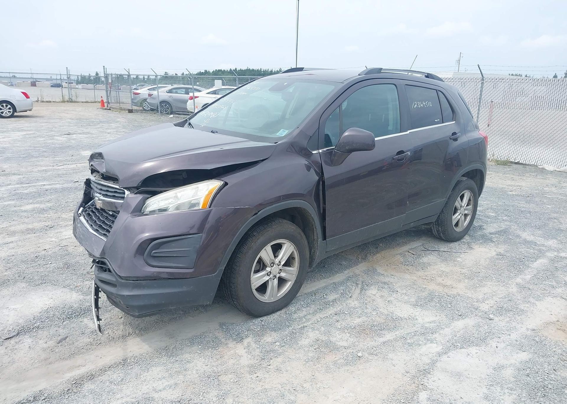 2015 CHEVROLET TRAX 1LT