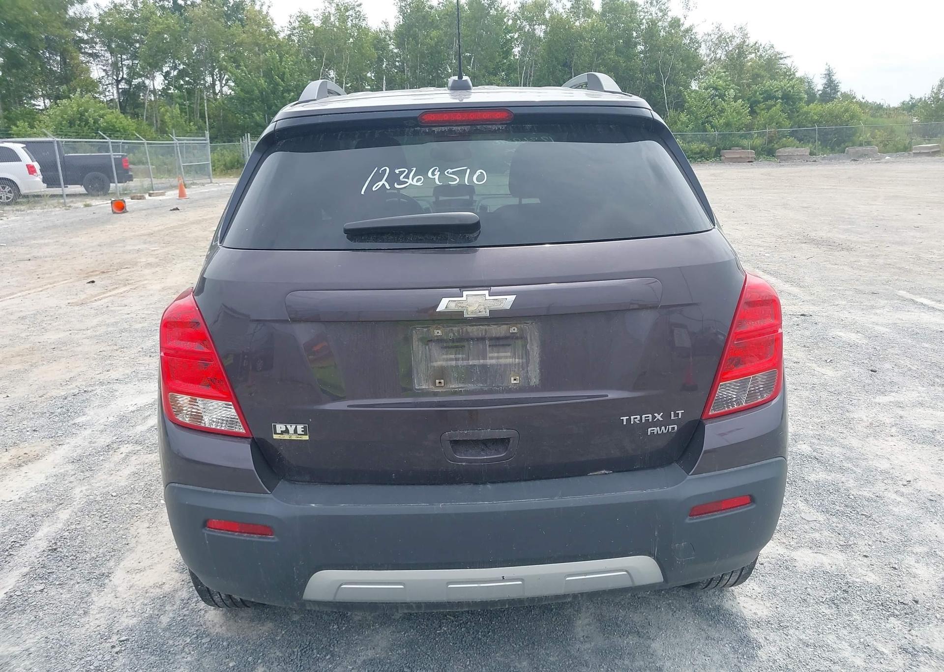 2015 CHEVROLET TRAX 1LT