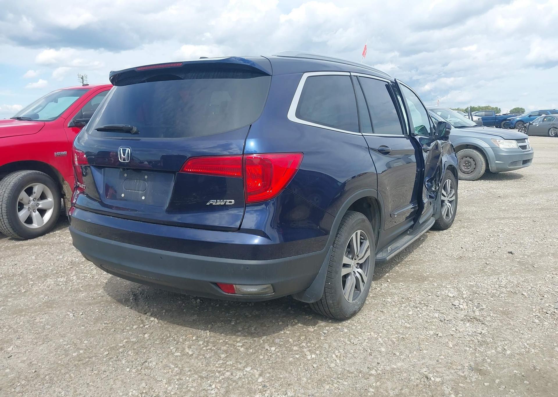 2017 HONDA PILOT EX-L RES