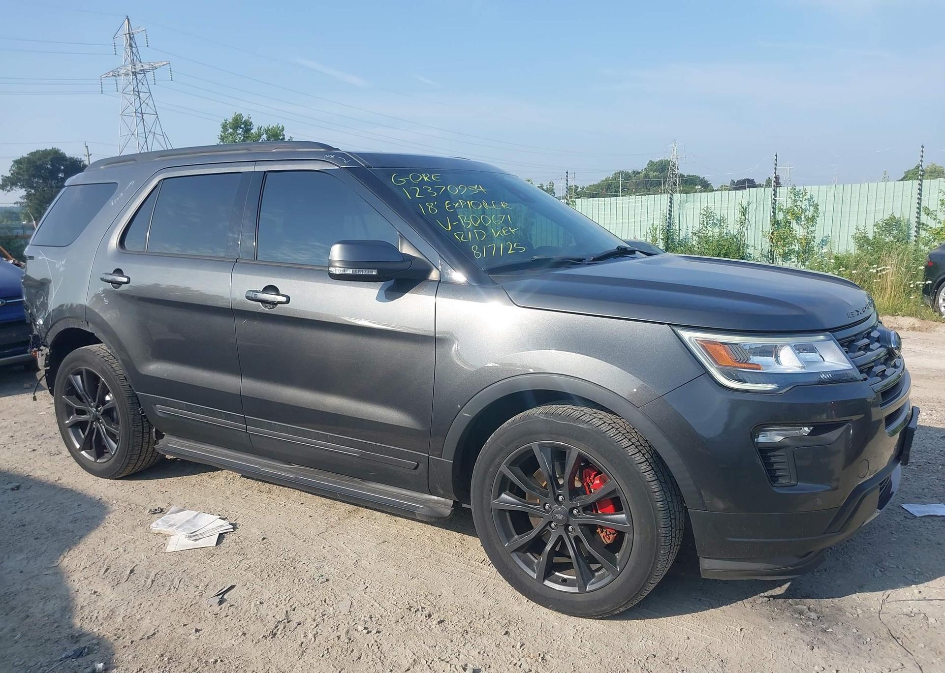 2018 FORD EXPLORER XLT