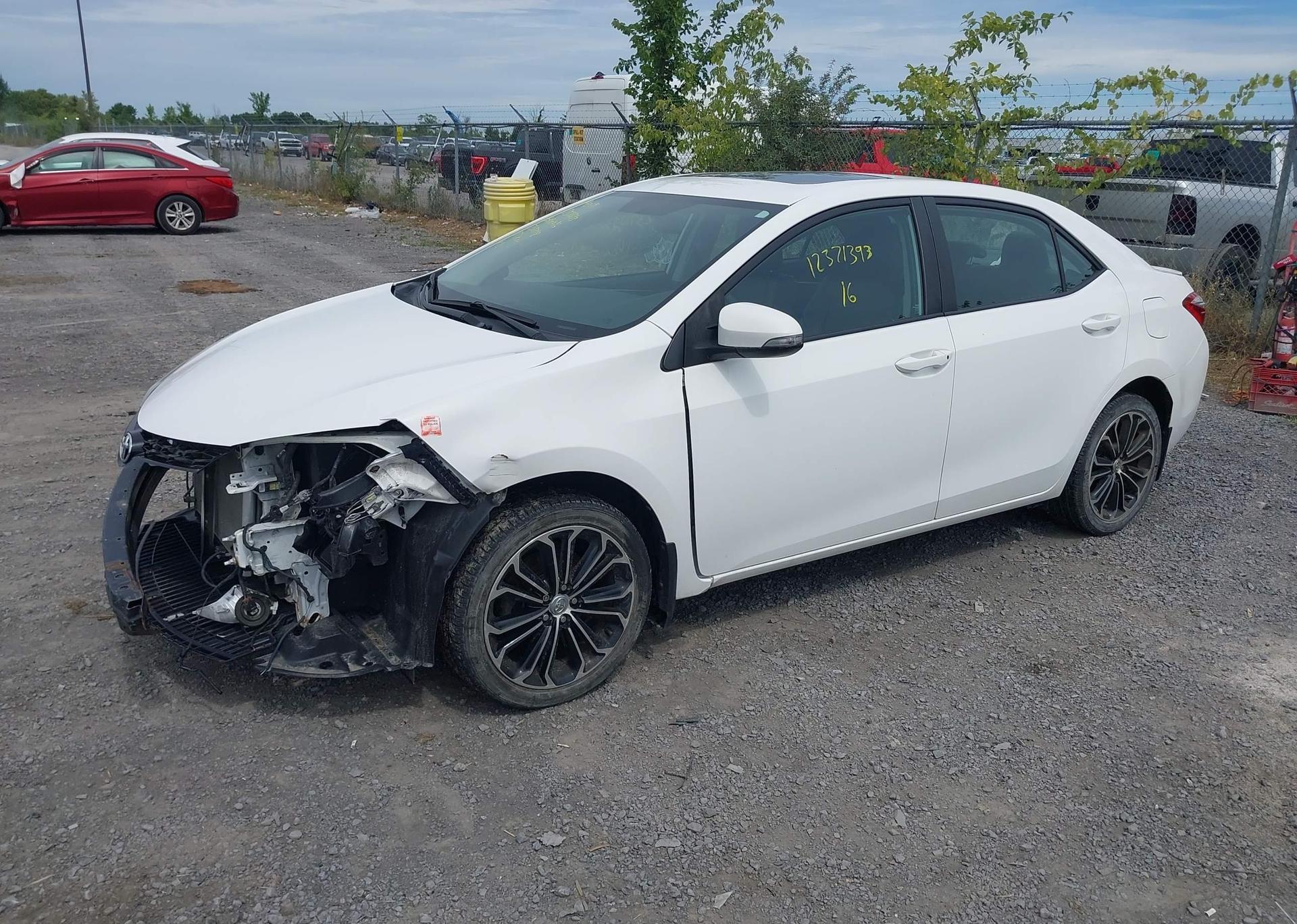 2016 TOYOTA COROLLA S