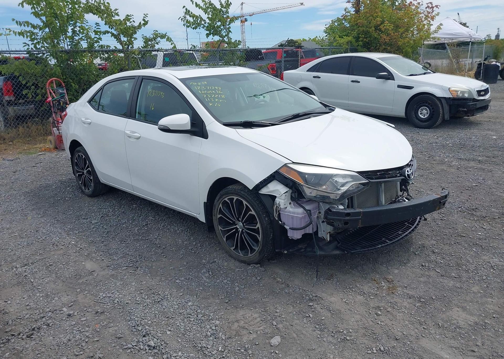 2016 TOYOTA COROLLA S