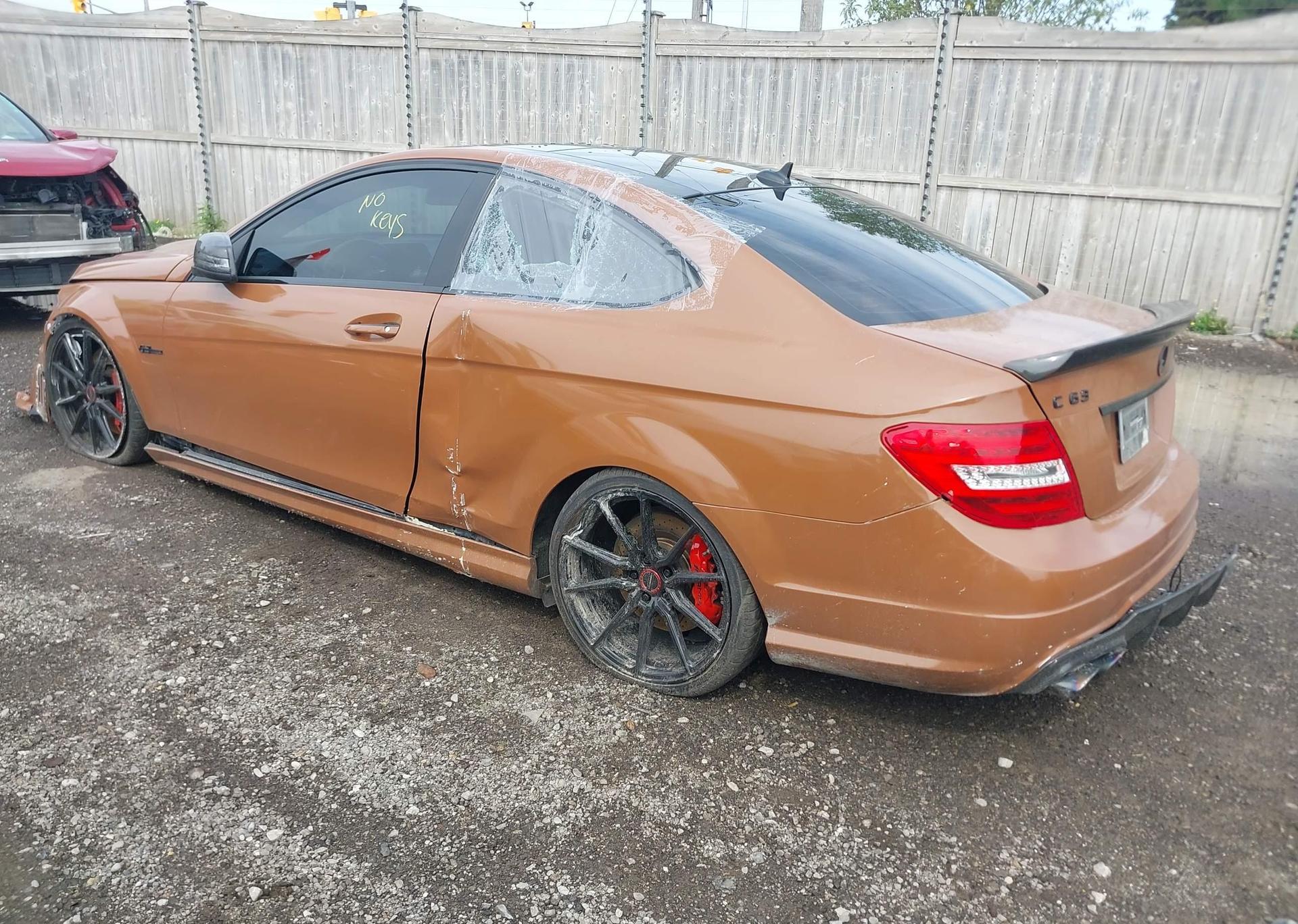 2012 MERCEDES-BENZ C 63 AMG