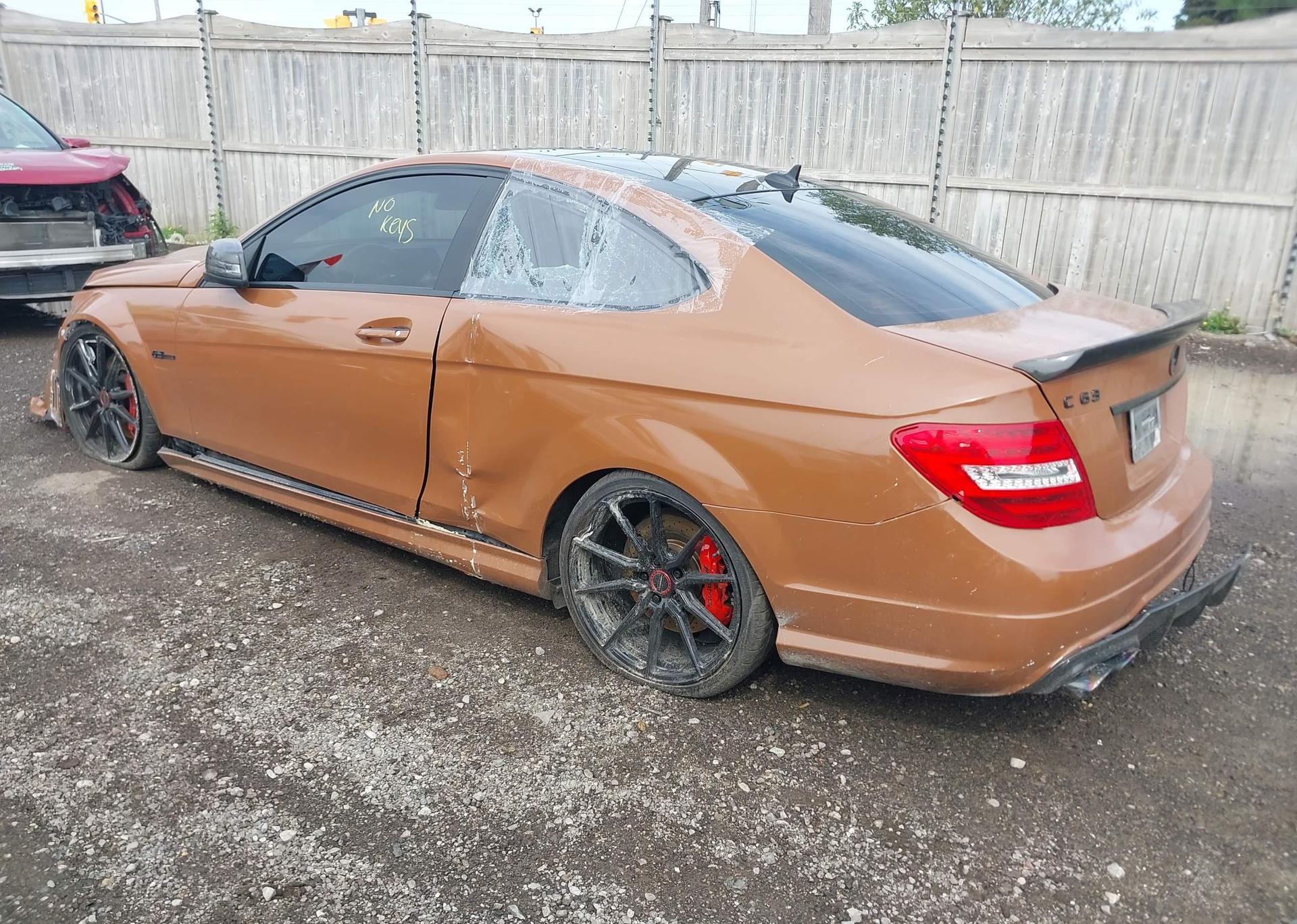 2012 MERCEDES-BENZ C 63 AMG