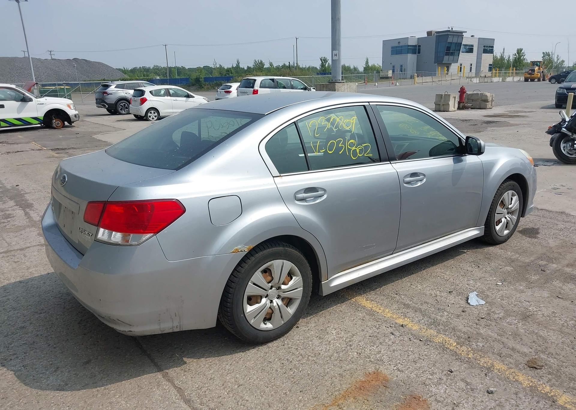 2012 SUBARU LEGACY 2.5I