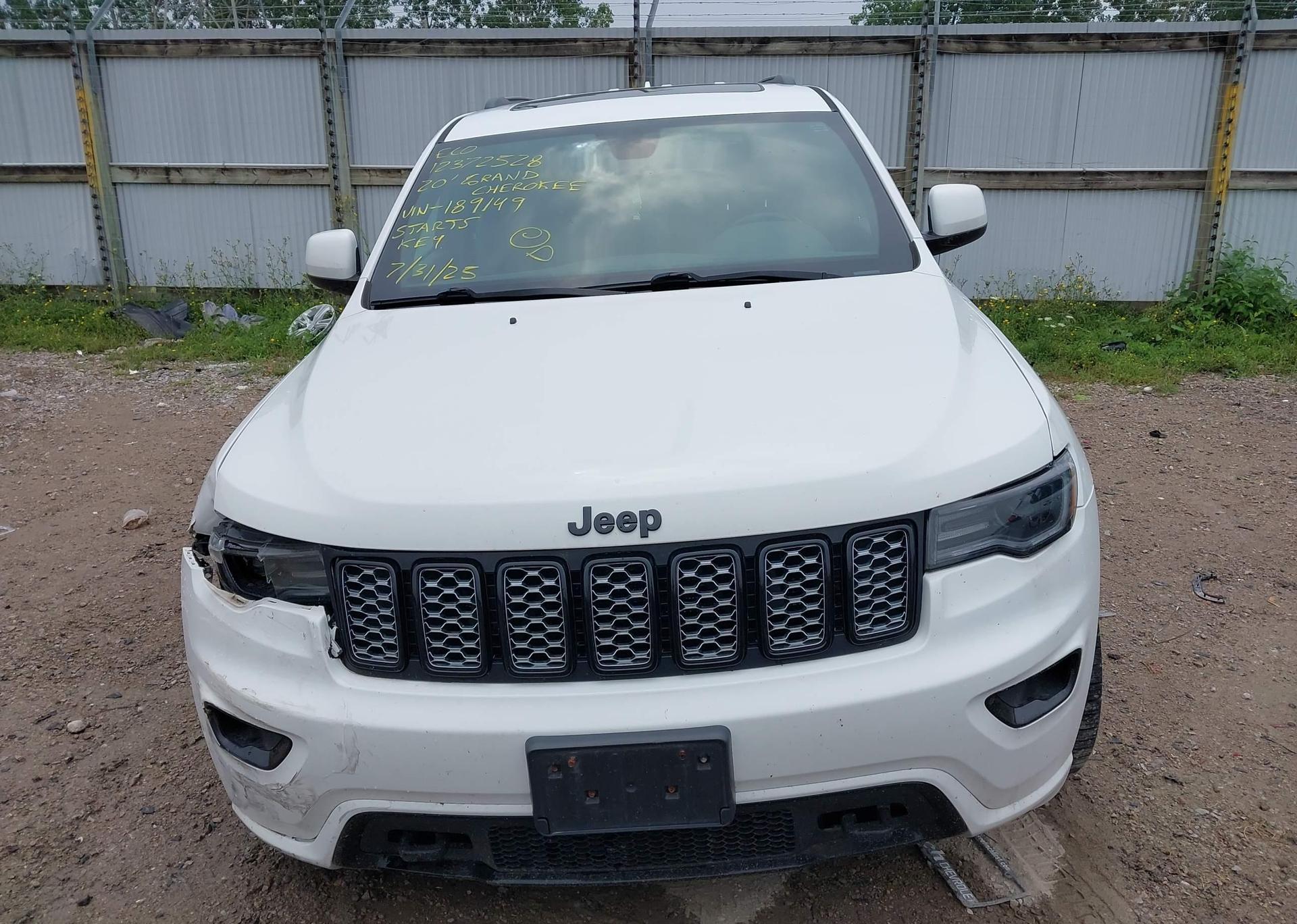 2020 JEEP GRAND CHEROKEE ALTITUDE