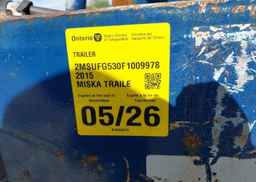 2015 MISKA TRAILER