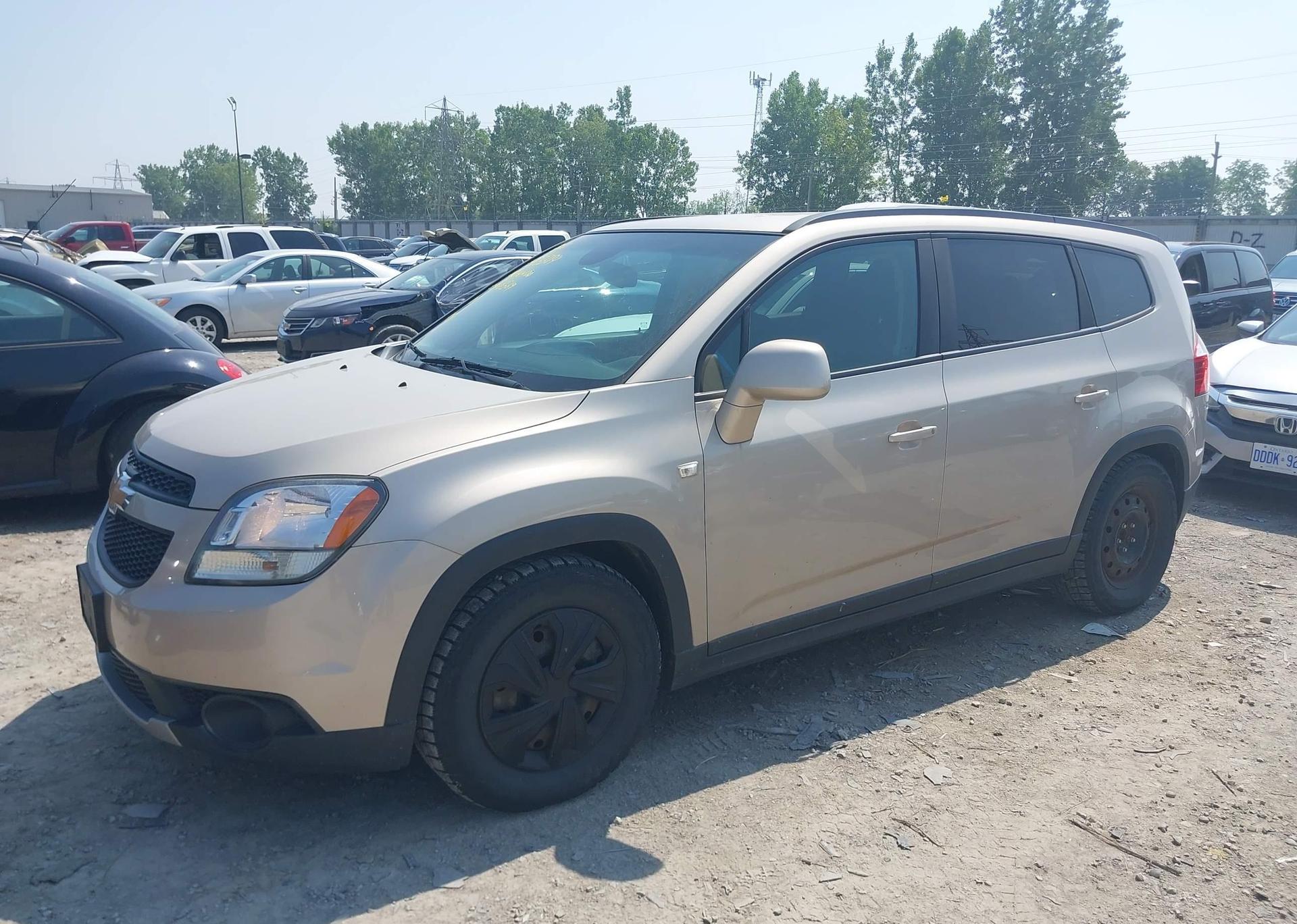 2012 CHEVROLET ORLANDO LT