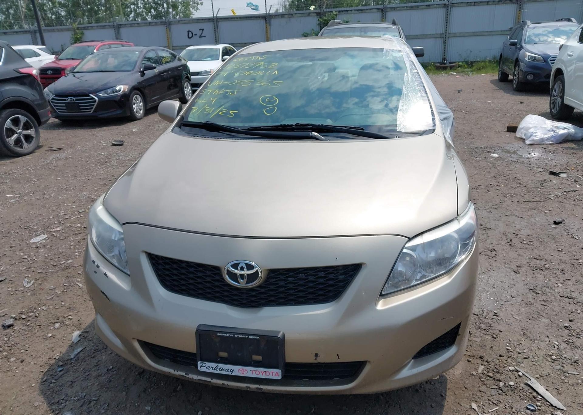 2009 TOYOTA COROLLA CE