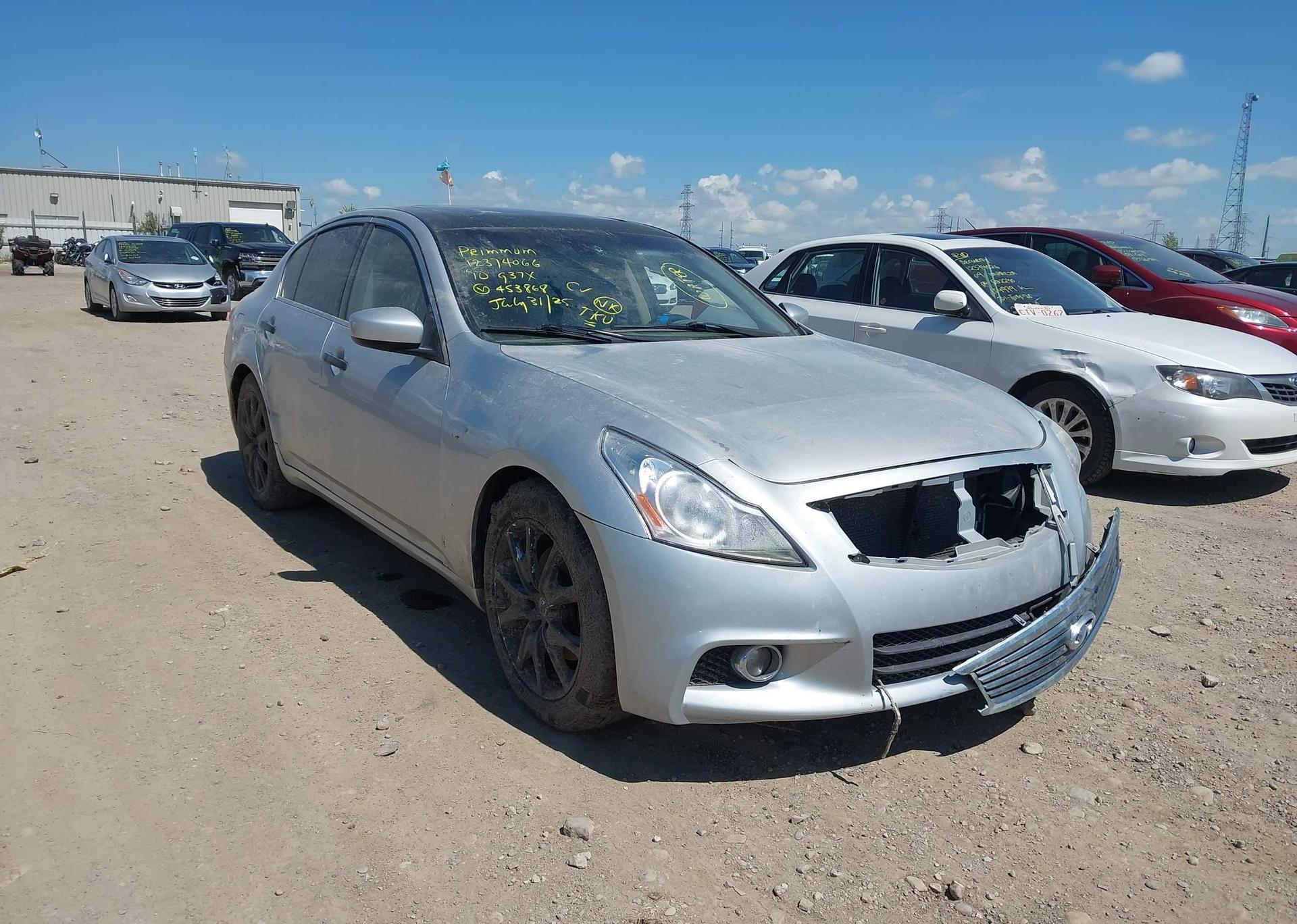 2010 INFINITI G37X