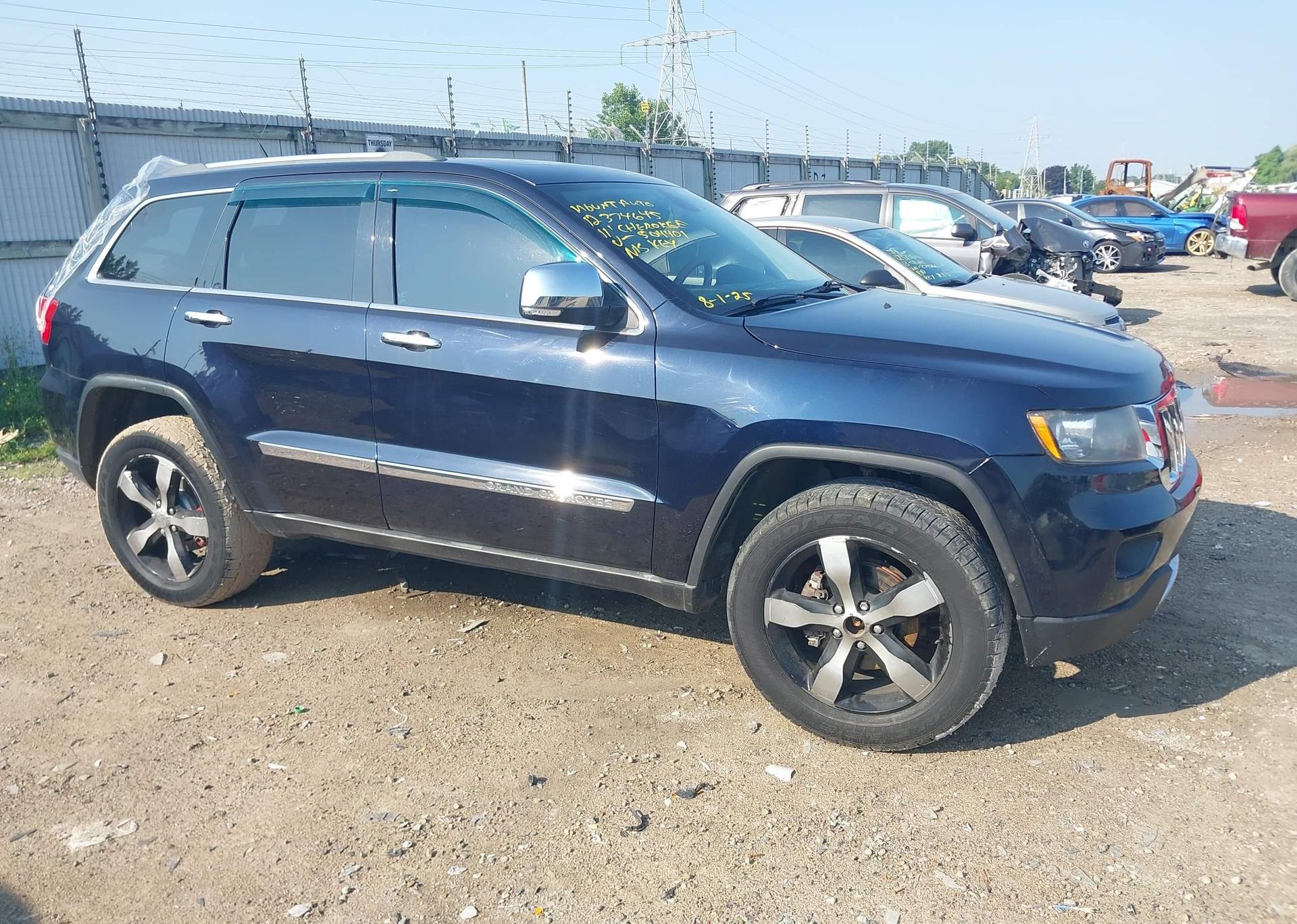 2011 JEEP GRAND CHEROKEE OVERLAND