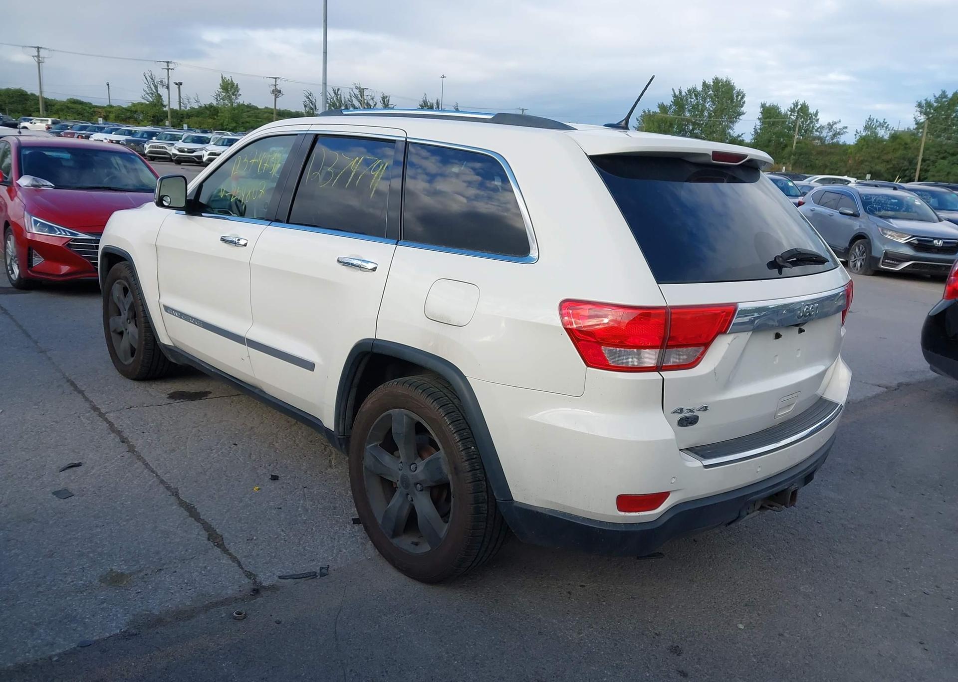 2012 JEEP GRAND CHEROKEE OVERLAND