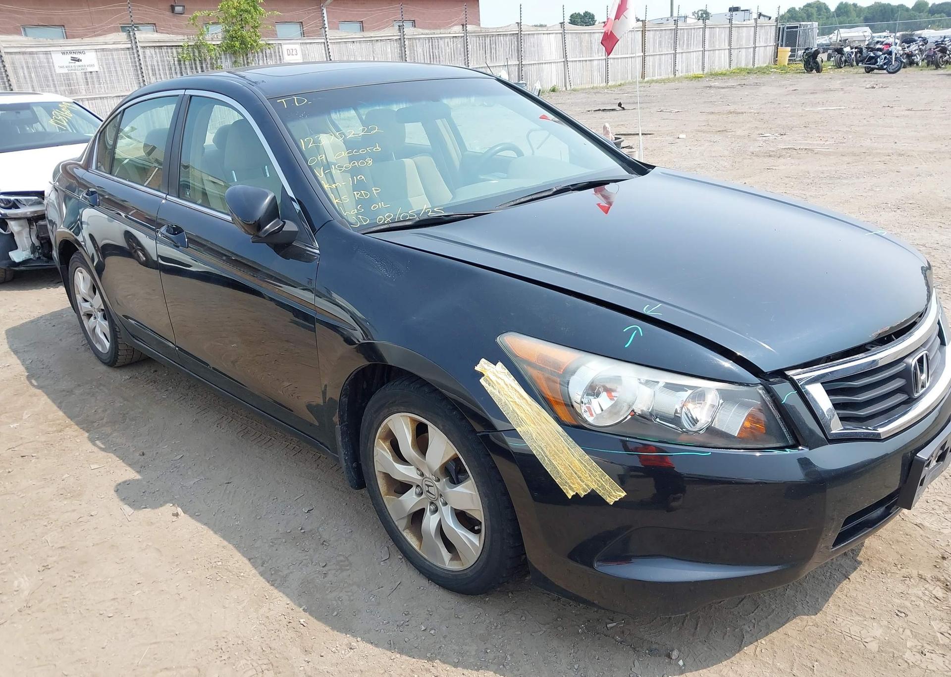 2009 HONDA ACCORD EX