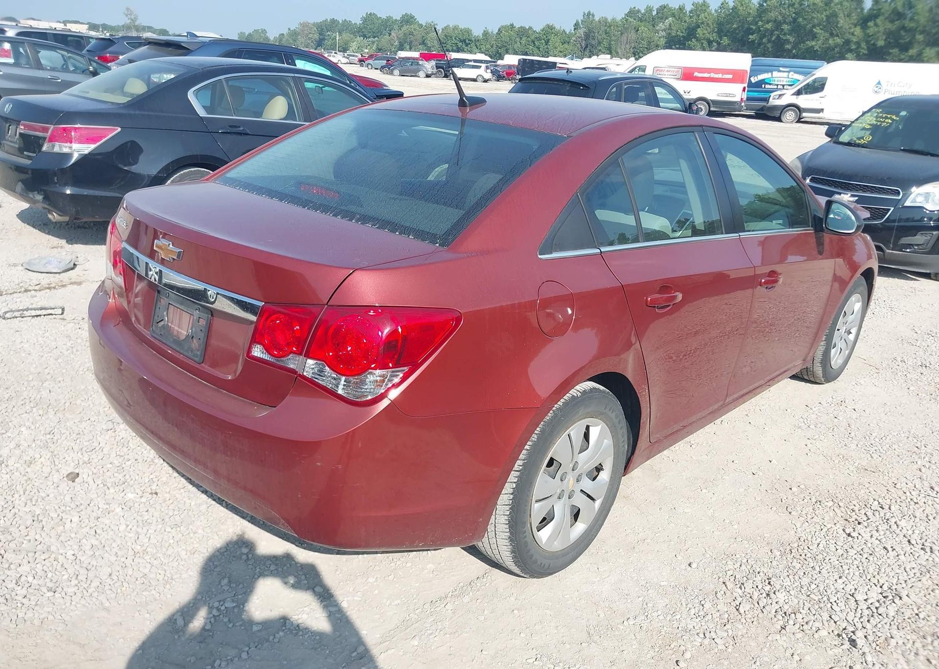 2012 CHEVROLET CRUZE LS
