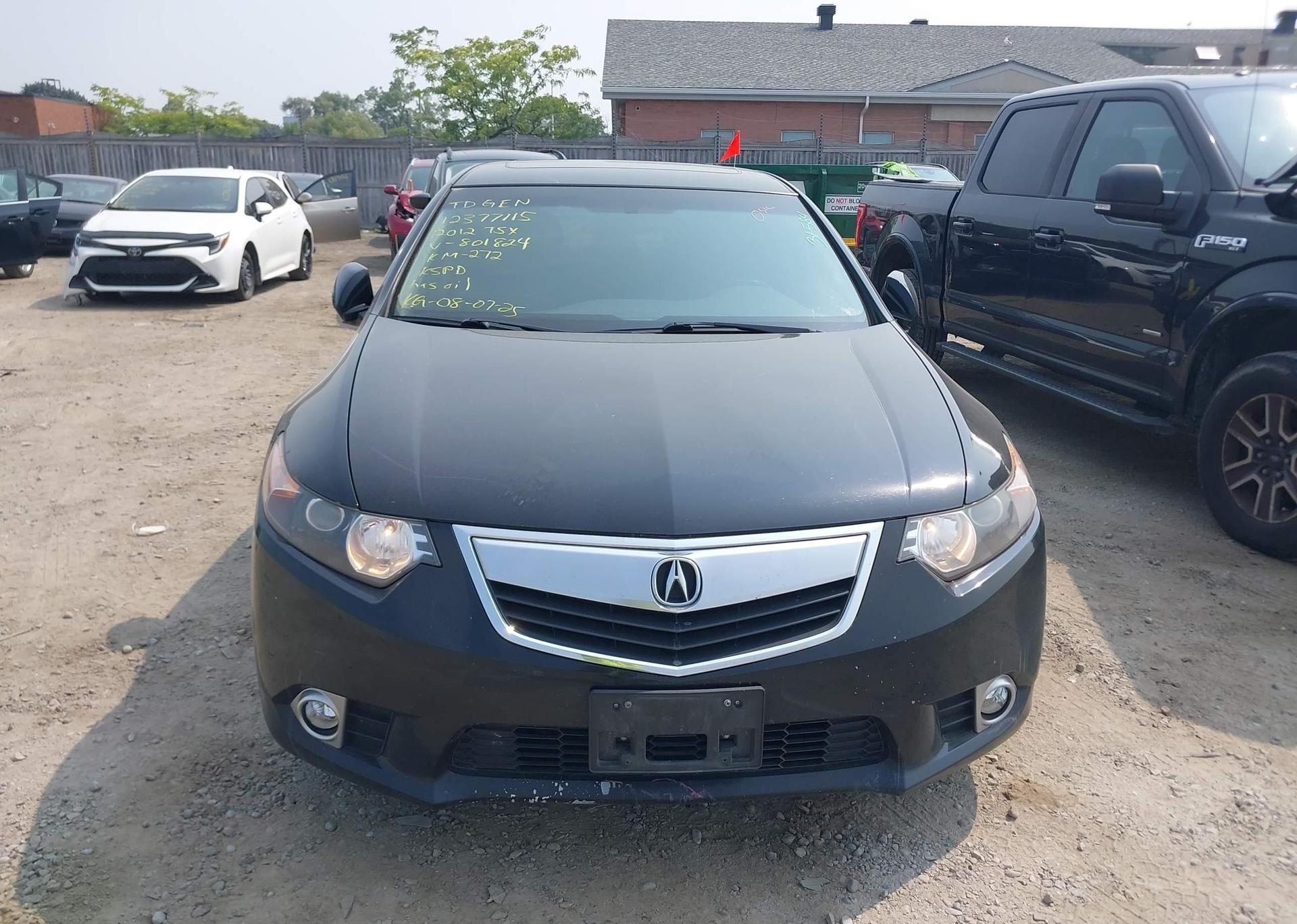 2012 ACURA TSX TECHNOLOGY PACKAGE