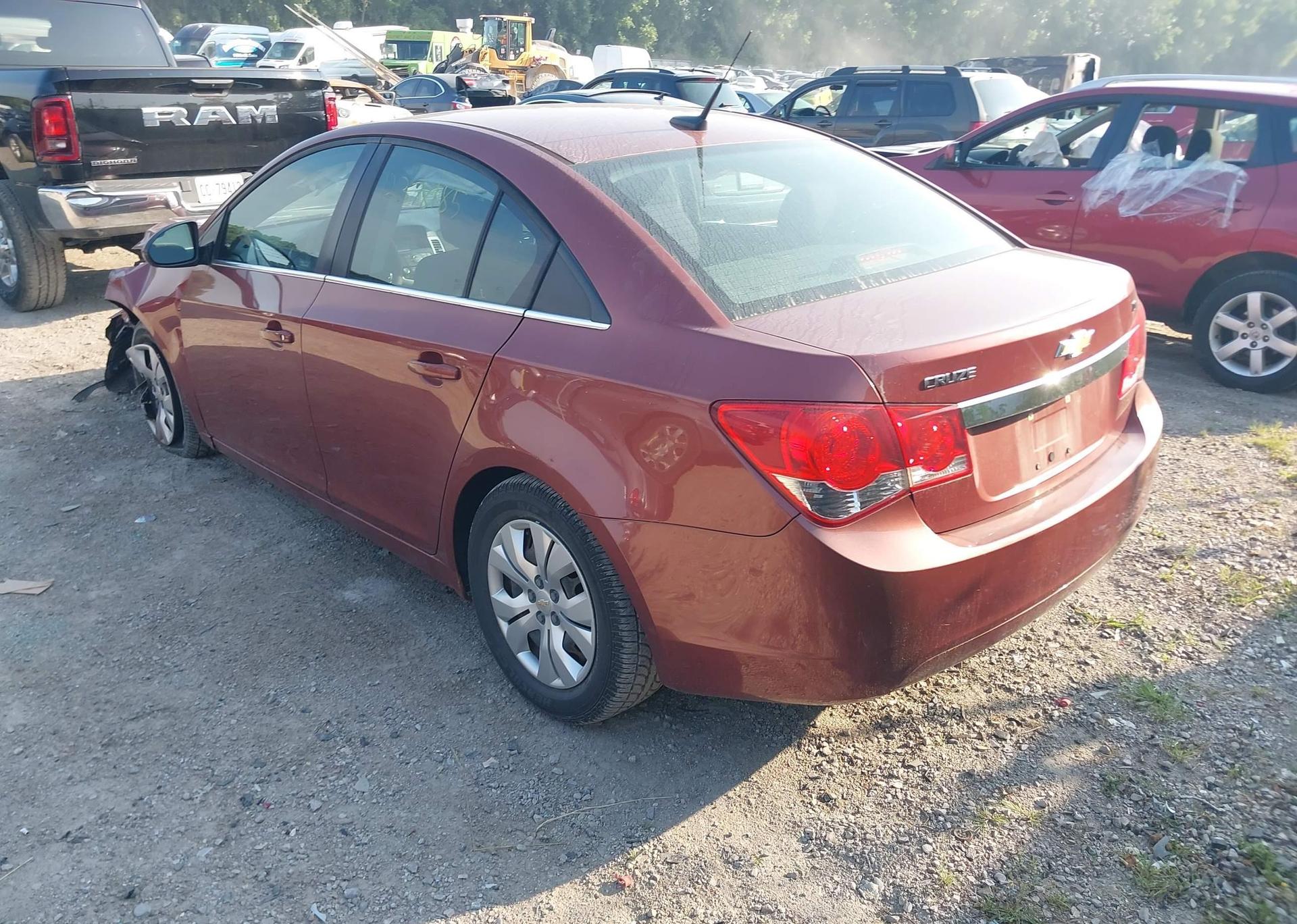 2012 CHEVROLET CRUZE LT TURBO