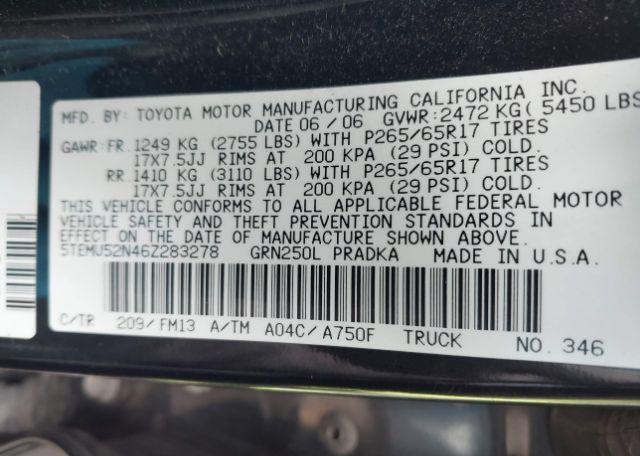 2006 TOYOTA TACOMA DOUBLE CAB LONG BED