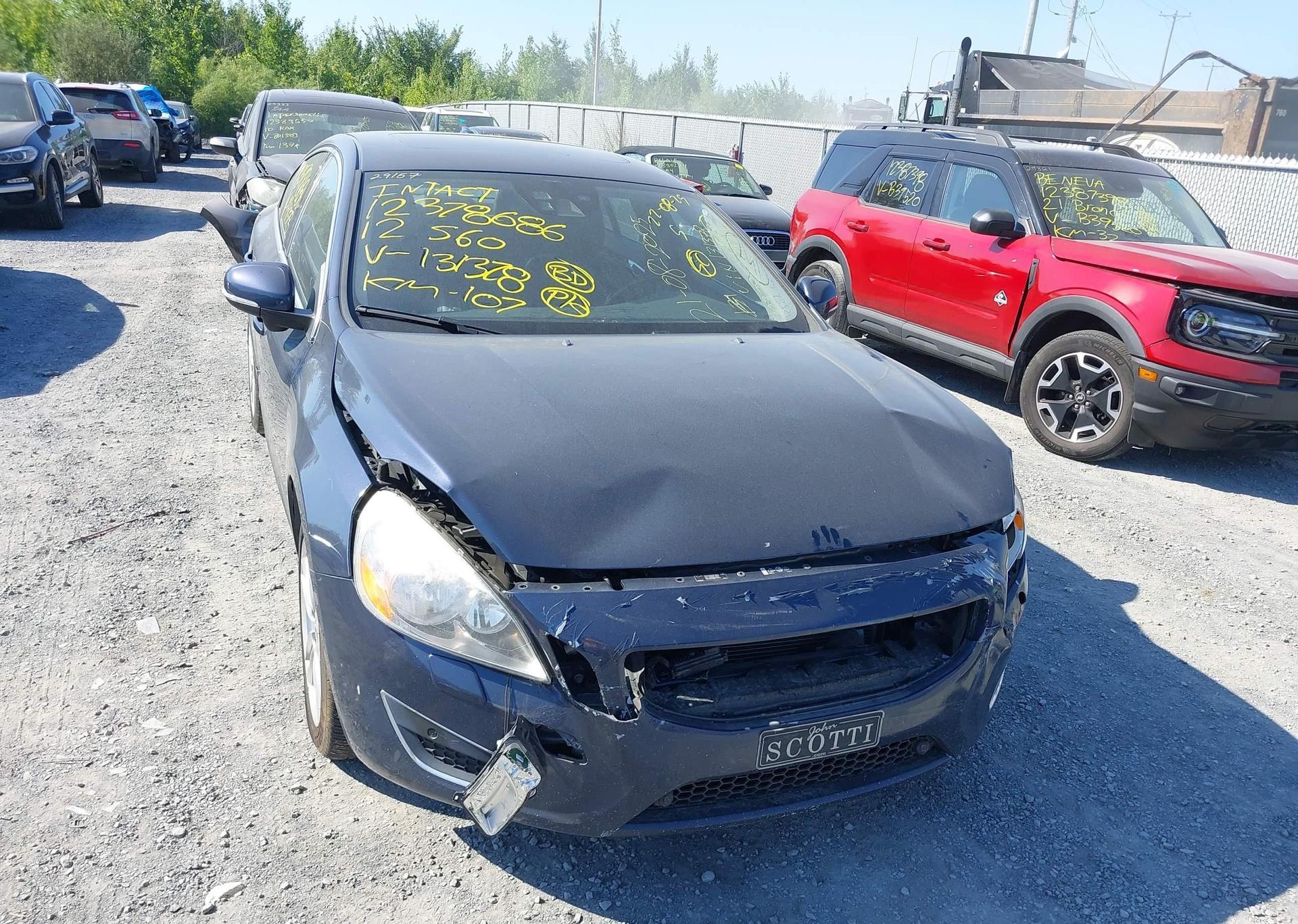 2012 VOLVO S60 T6