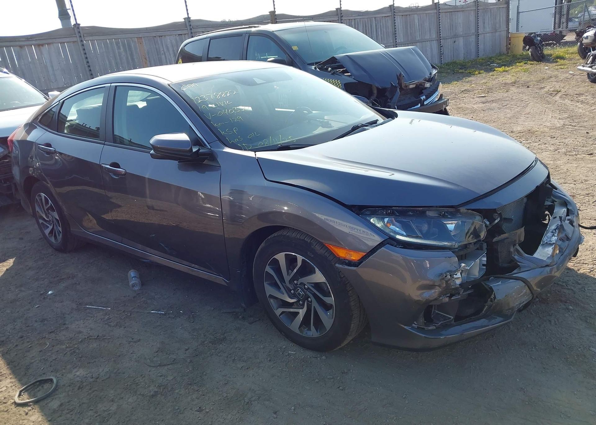 2019 HONDA CIVIC EX