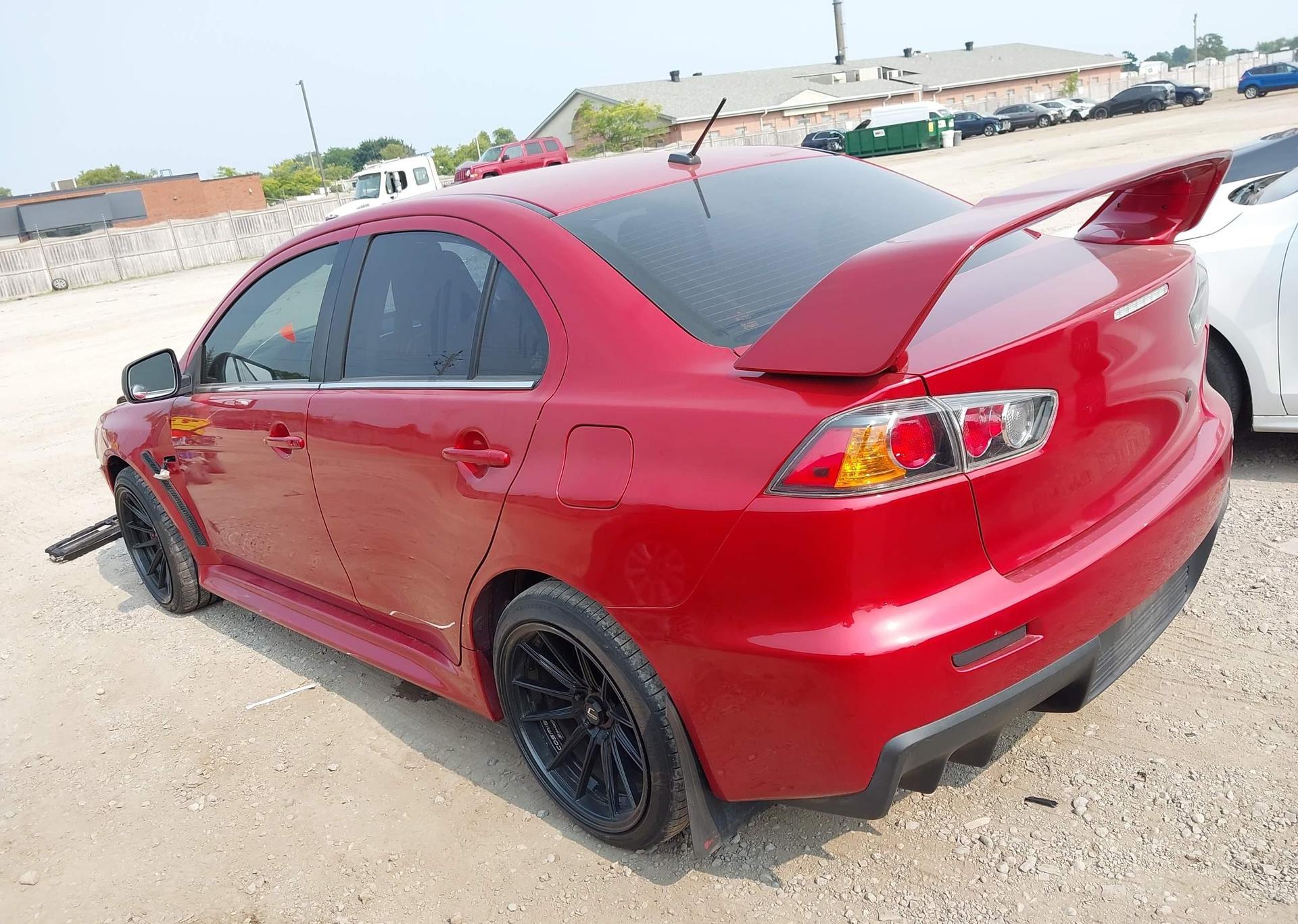 2013 MITSUBISHI LANCER EVOLUTION MR