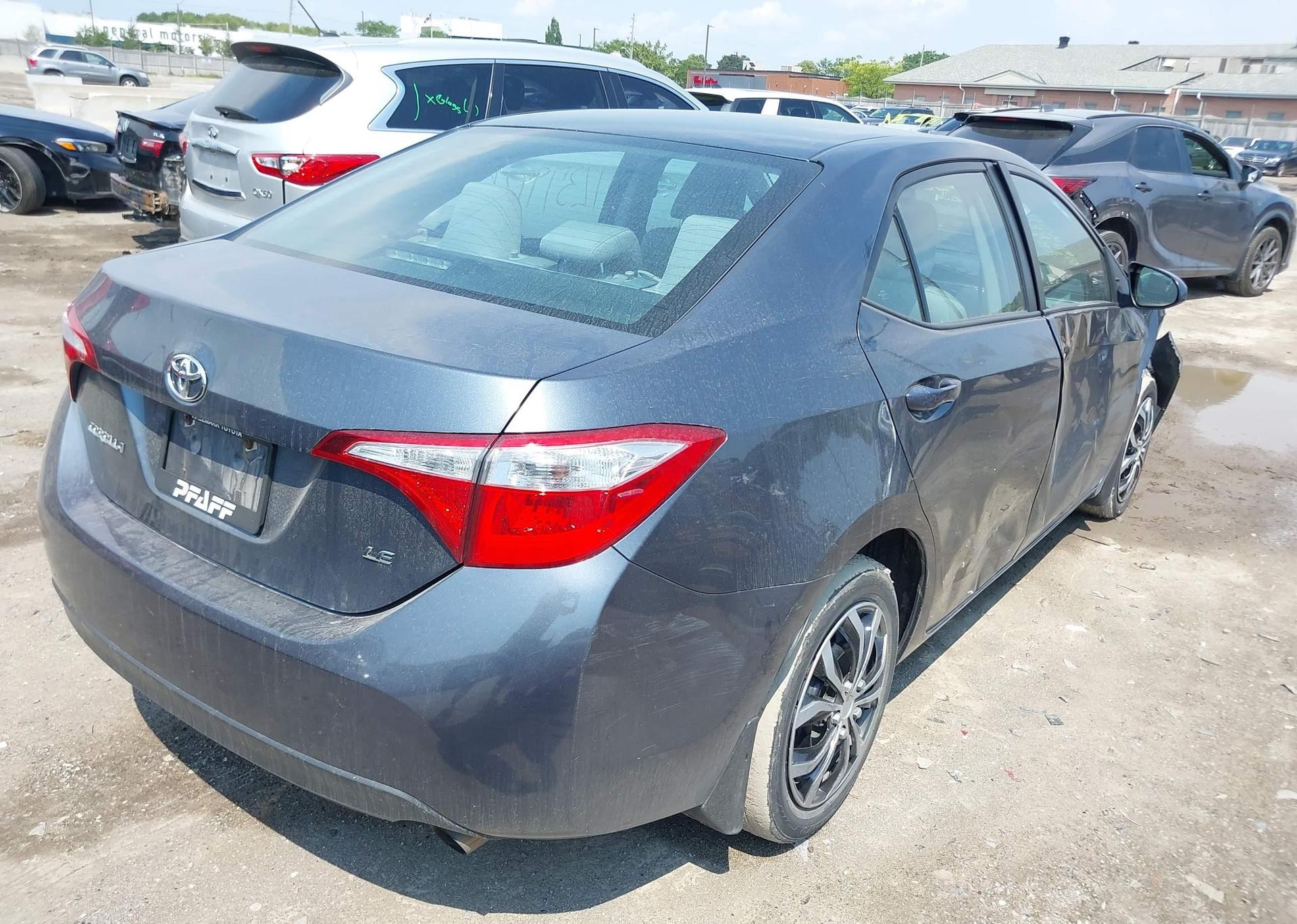 2016 TOYOTA COROLLA L