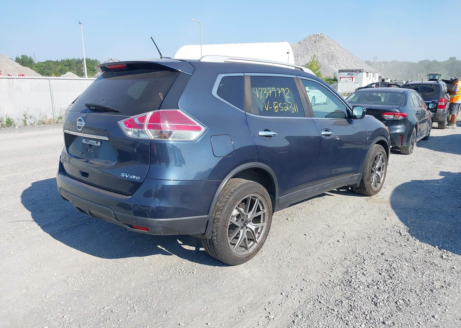 2016 NISSAN ROGUE S