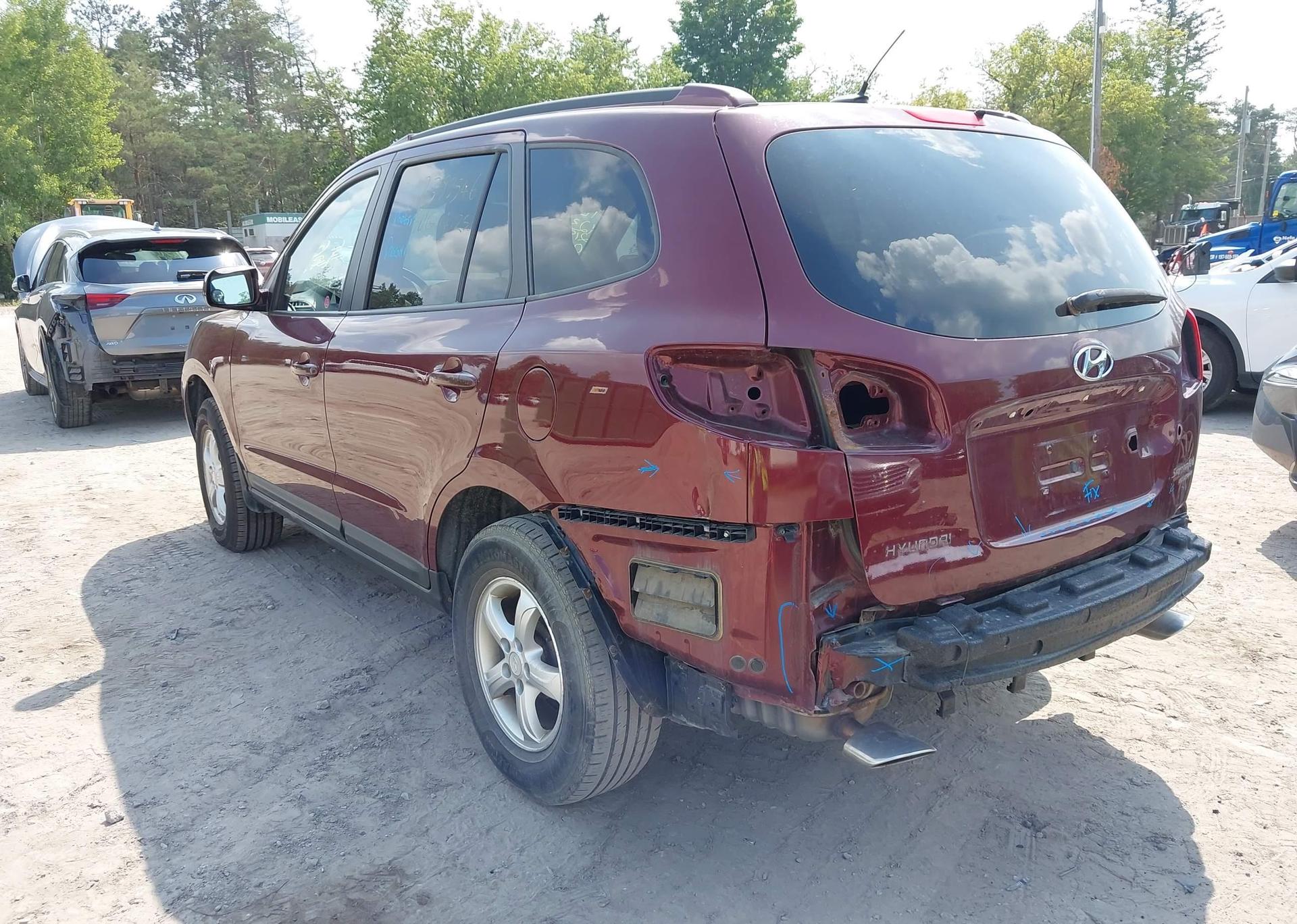 2008 HYUNDAI SANTA FE GL