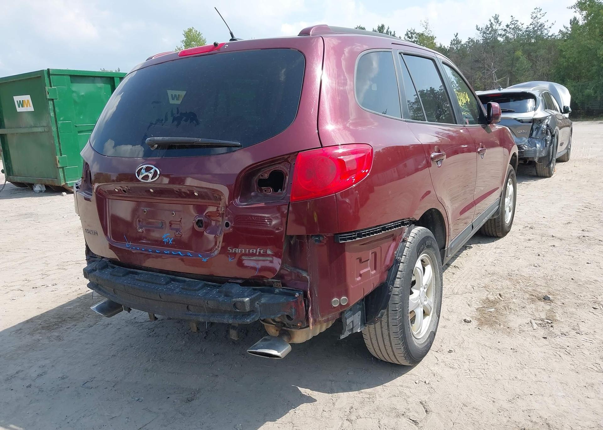 2008 HYUNDAI SANTA FE GL