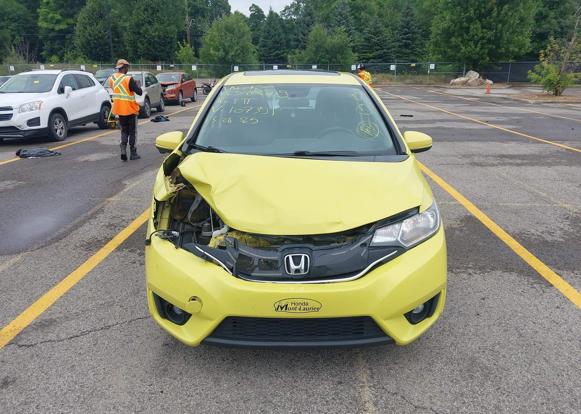 2016 HONDA FIT EX