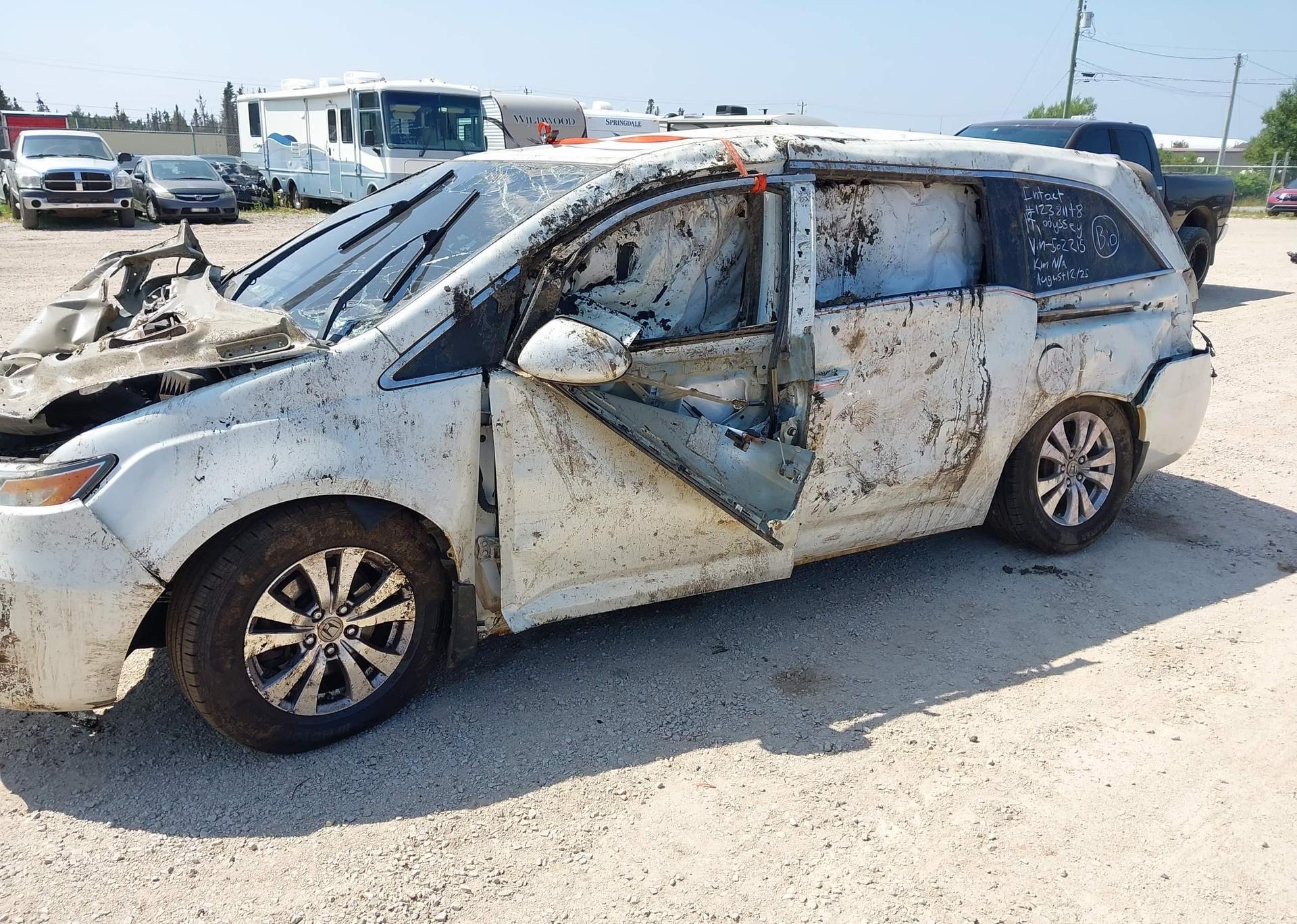 2014 HONDA ODYSSEY EX