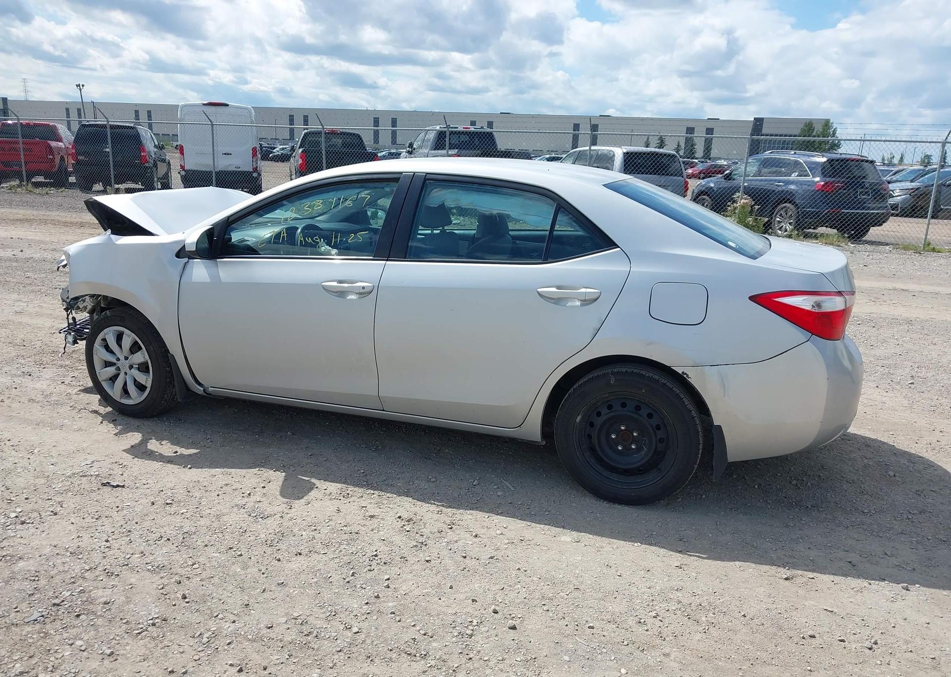 2016 TOYOTA COROLLA L