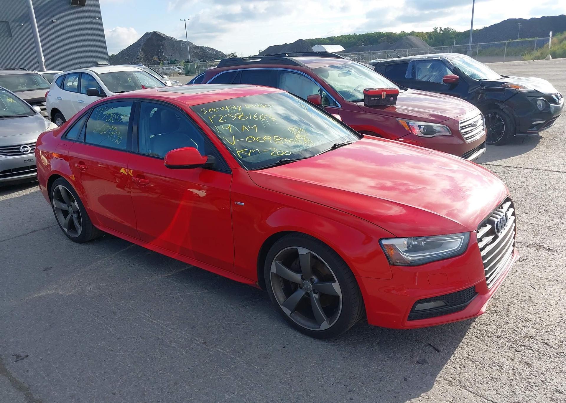2014 AUDI A4 2.0 TECHNIK