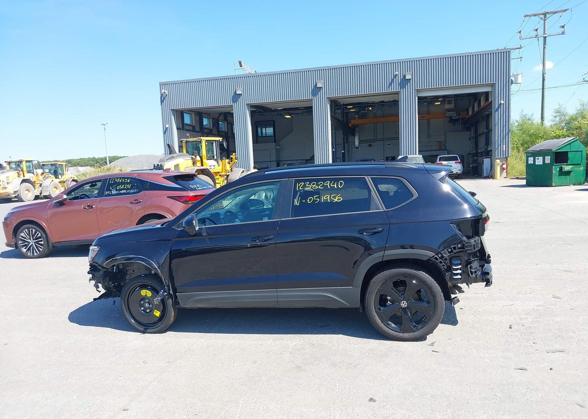 2025 VOLKSWAGEN TAOS COMFORTLINE BLACK EDITION