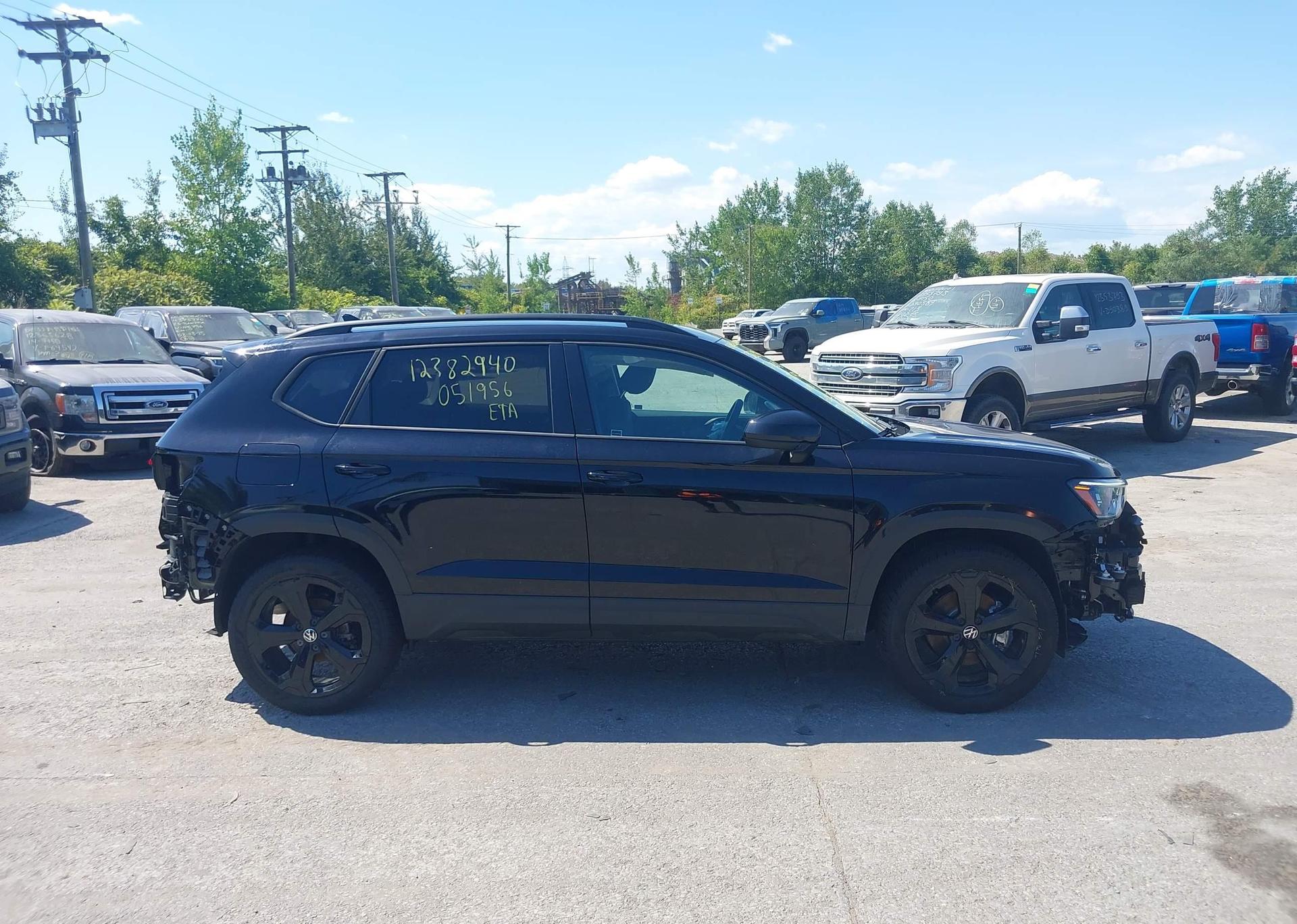 2025 VOLKSWAGEN TAOS COMFORTLINE BLACK EDITION