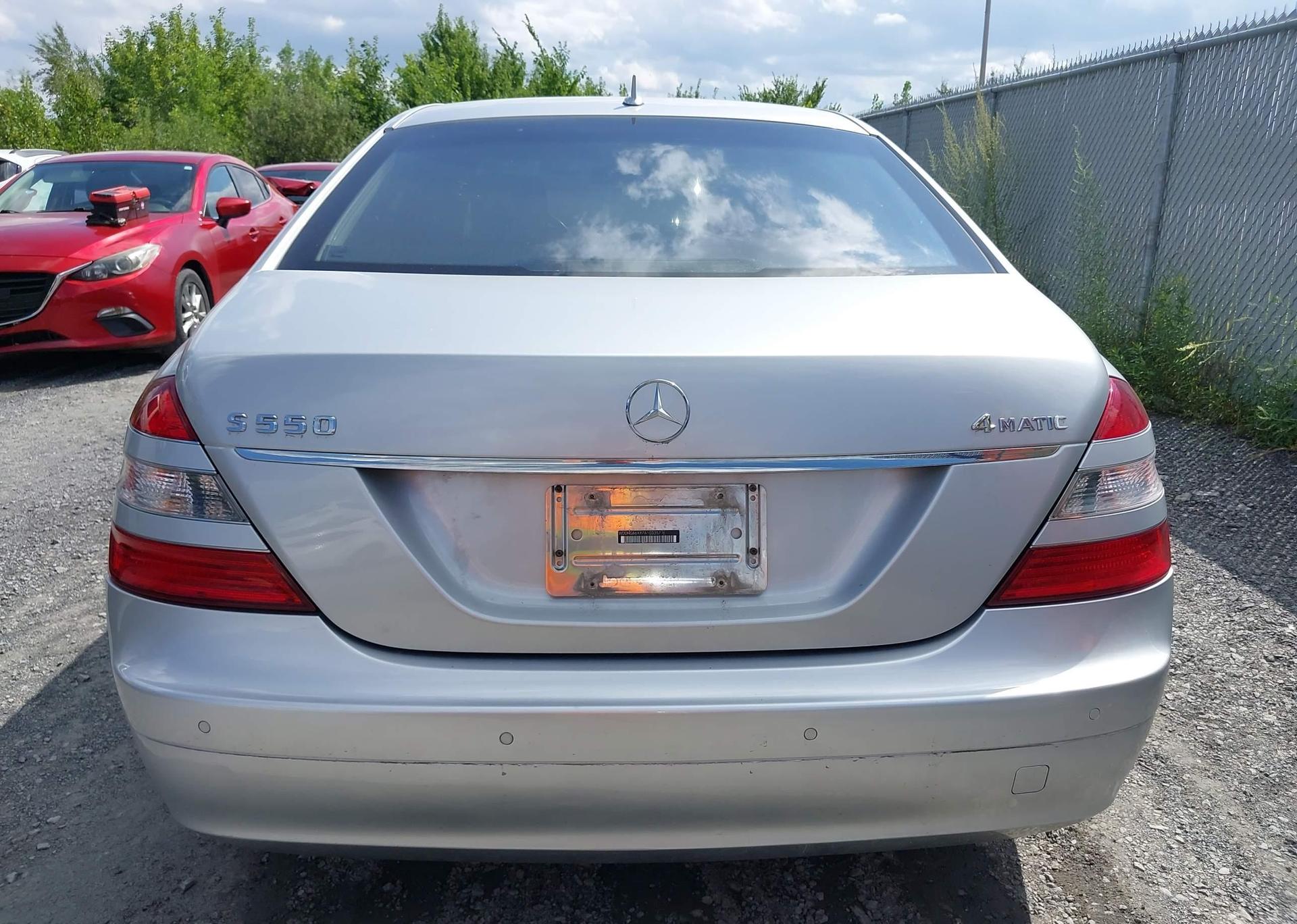 2007 MERCEDES-BENZ S 550 4MATIC