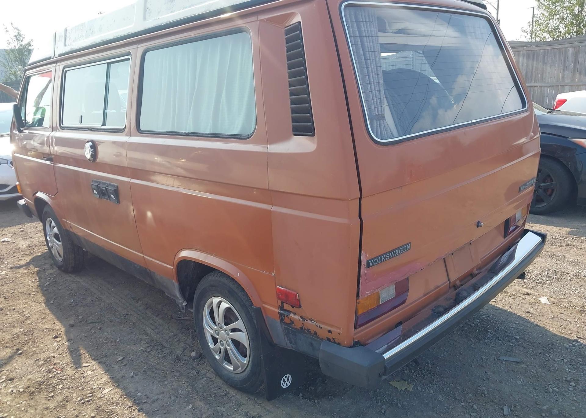1982 VOLKSWAGEN VANAGON CAMPMOBILE