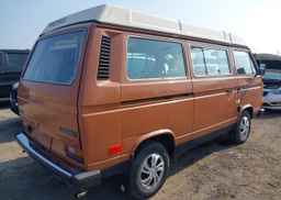 1982 VOLKSWAGEN VANAGON CAMPMOBILE