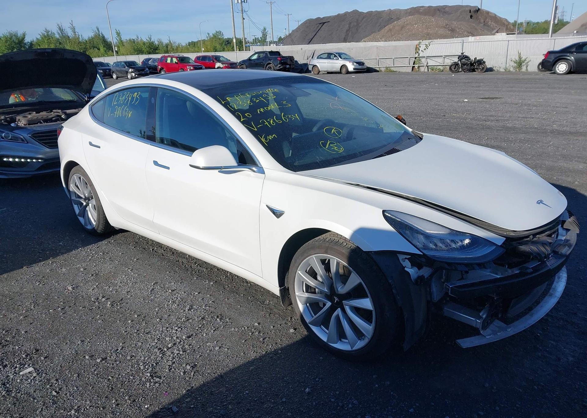 2020 TESLA MODEL 3 STANDARD RANGE PLUS