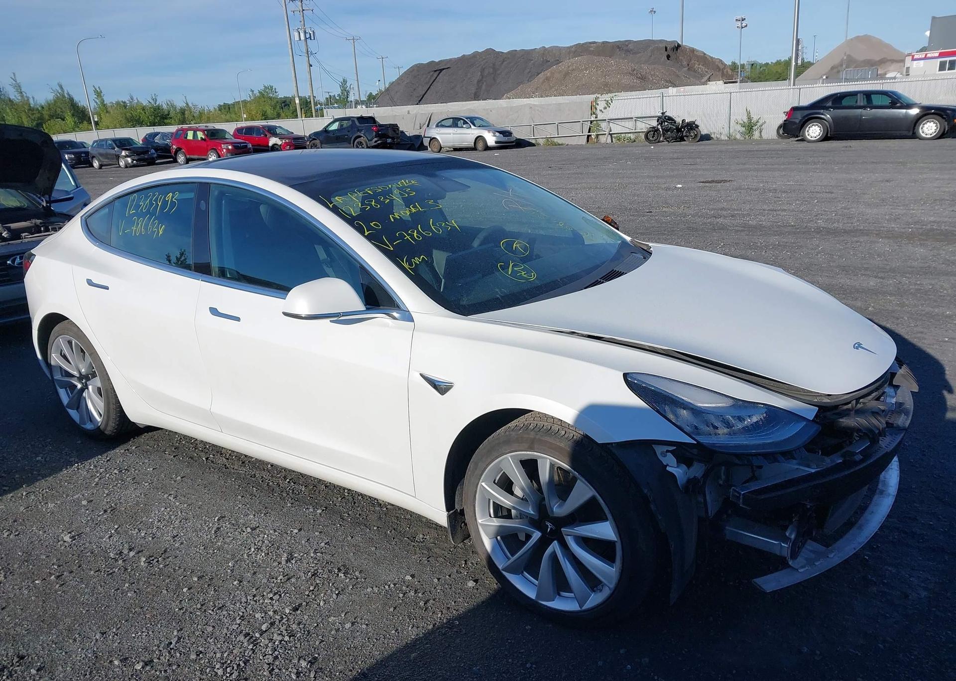 2020 TESLA MODEL 3 STANDARD RANGE PLUS